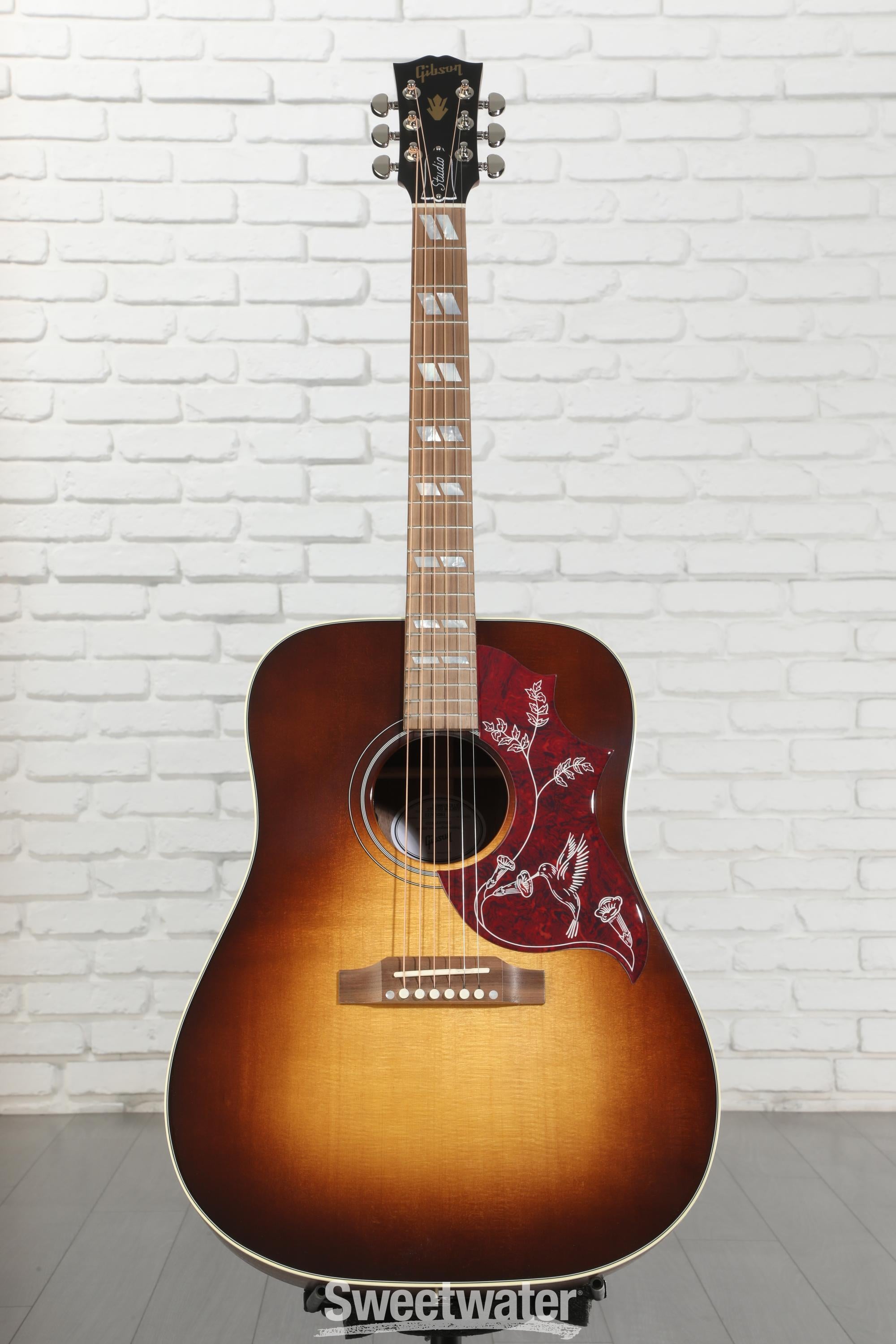 ギター Gibson Hummingbird Studio Walnut Antique Gibson Hummingbird Studio Walnut Acoustic-Electric Guitar Walnut