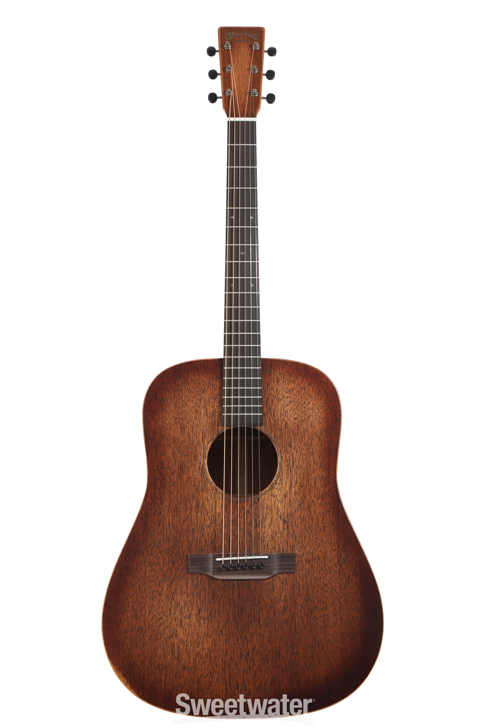 Martin D-15M Street Master アコースティックギター Martin D-15M StreetMaster Acoustic Guitar - Distressed Burst