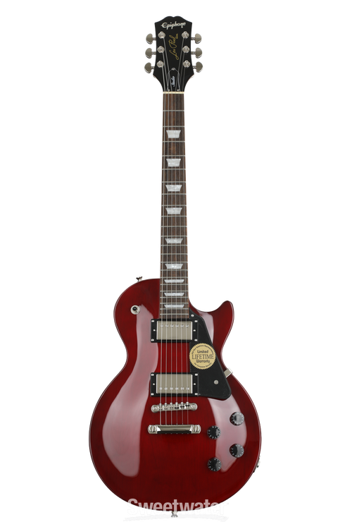 Epiphone Les Paul Studio Electric Guitar - Wine Red | Sweetwater