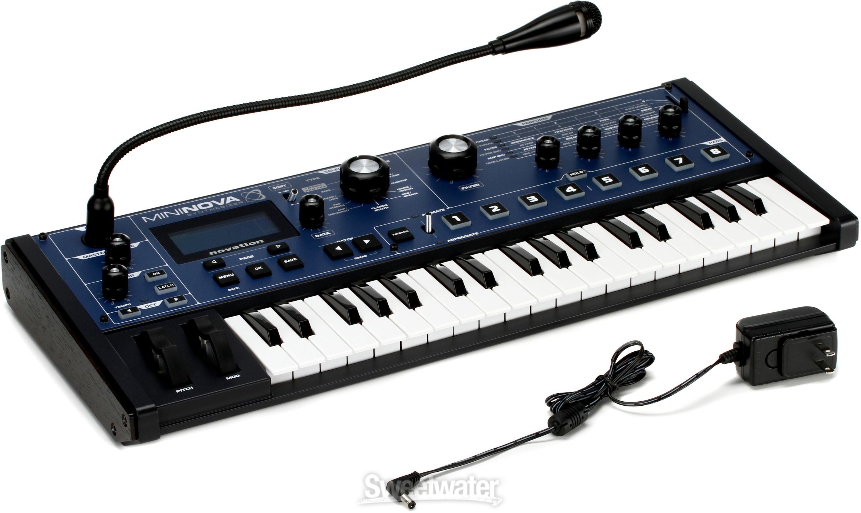 全品送料無料 (NOVSYNTH02UKEU) Sythesizer Novation MiniNova