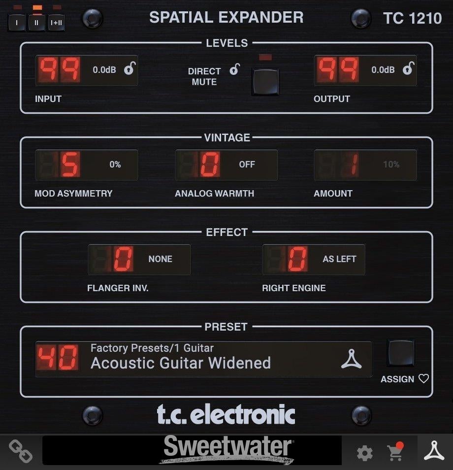 TC Electronic 1210 Spatial Expander Plug-in | Sweetwater