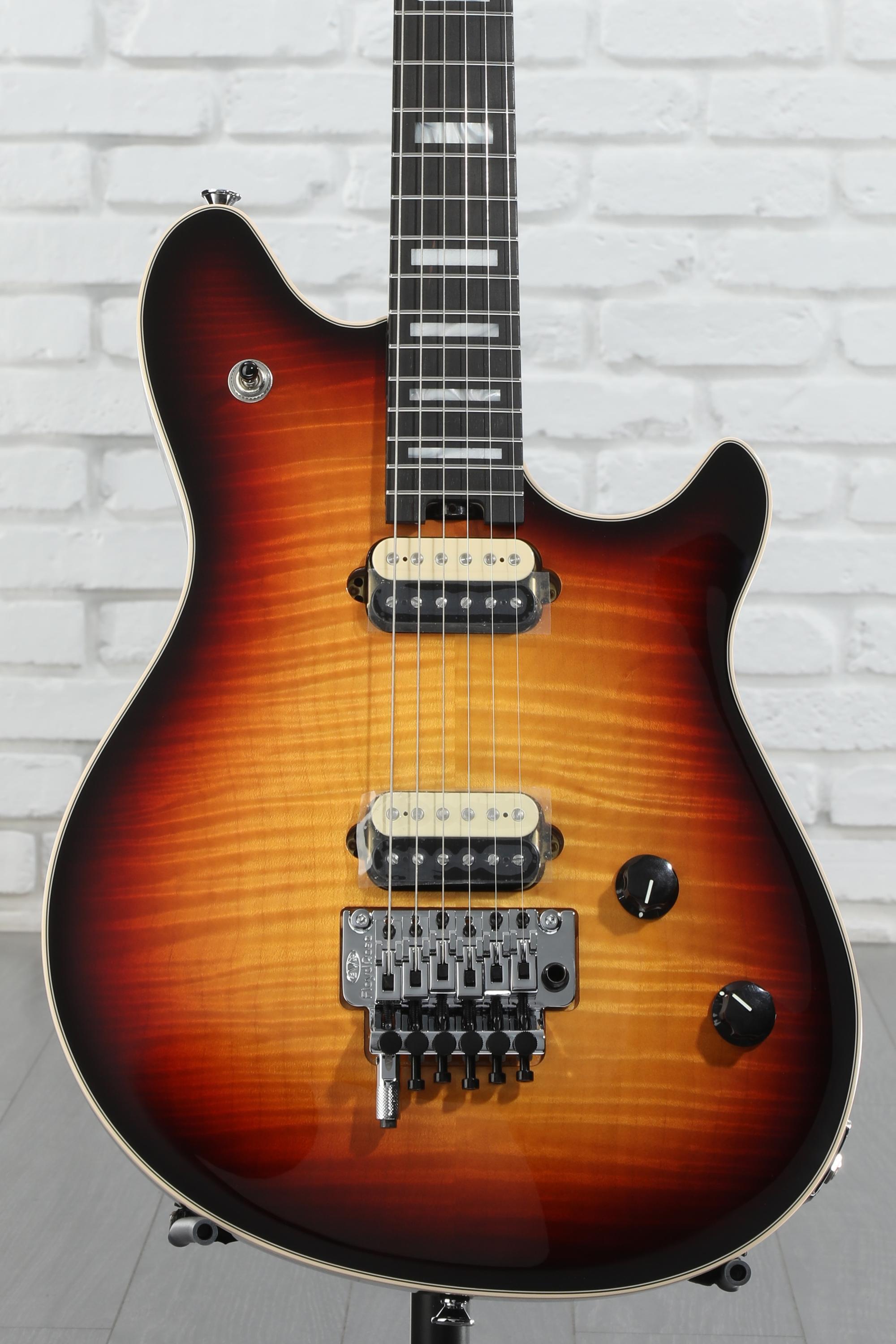EVH Wolfgang USA 5A Flame Maple Top - 3-tone Sunburst