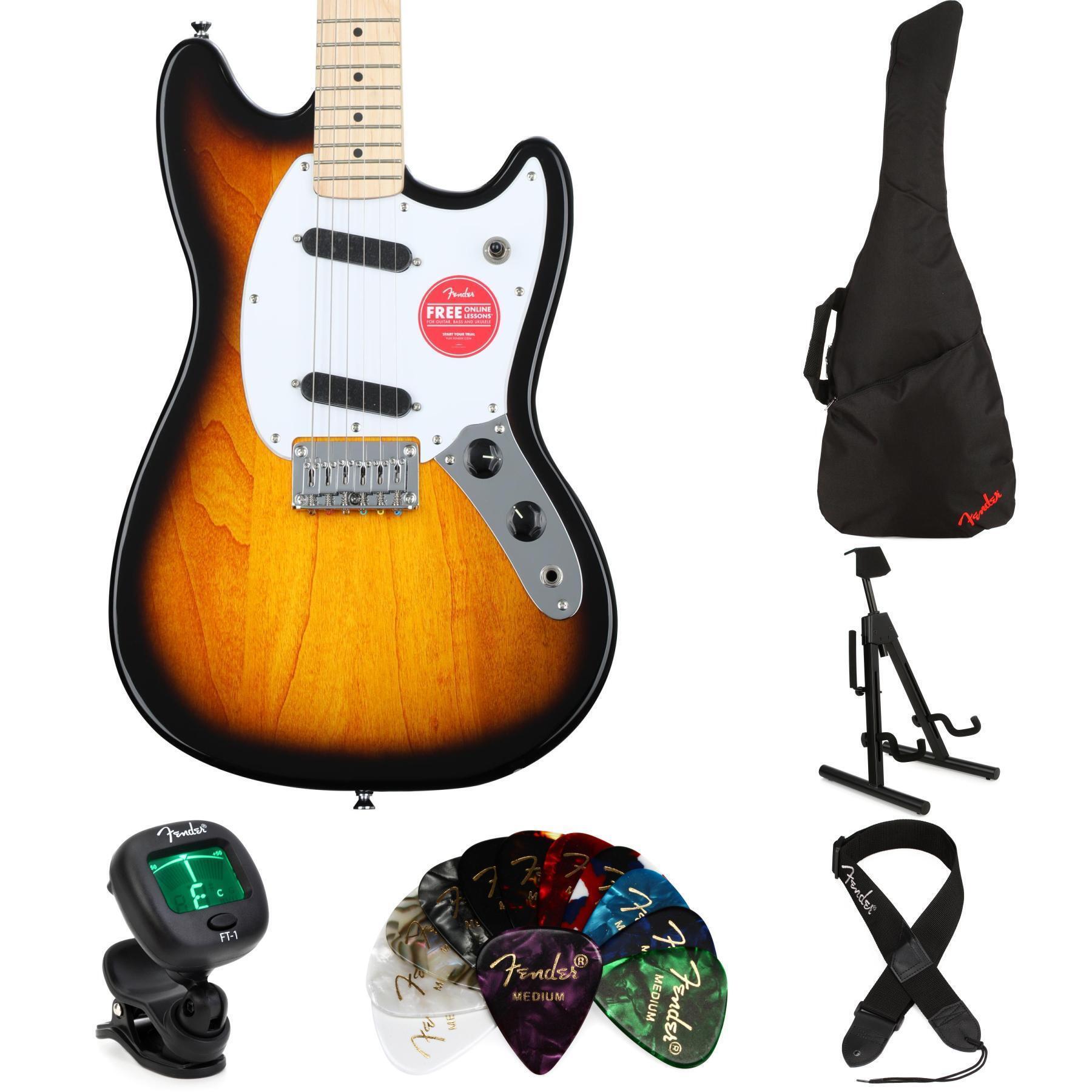 Squier Sonic Mustang - 2-Color Sunburst