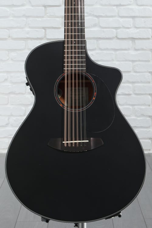 Breedlove Discovery S Concert 12 CE Double-course Acoustic-electric Guitar - Satin Black
