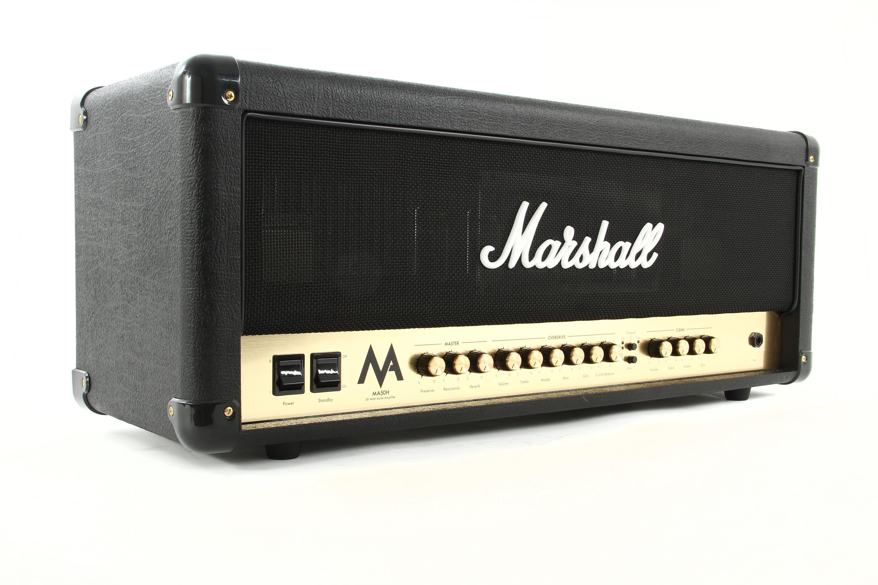 Marshall MA50H 50 Watt Tube Amp Head - Amp Head | Sweetwater