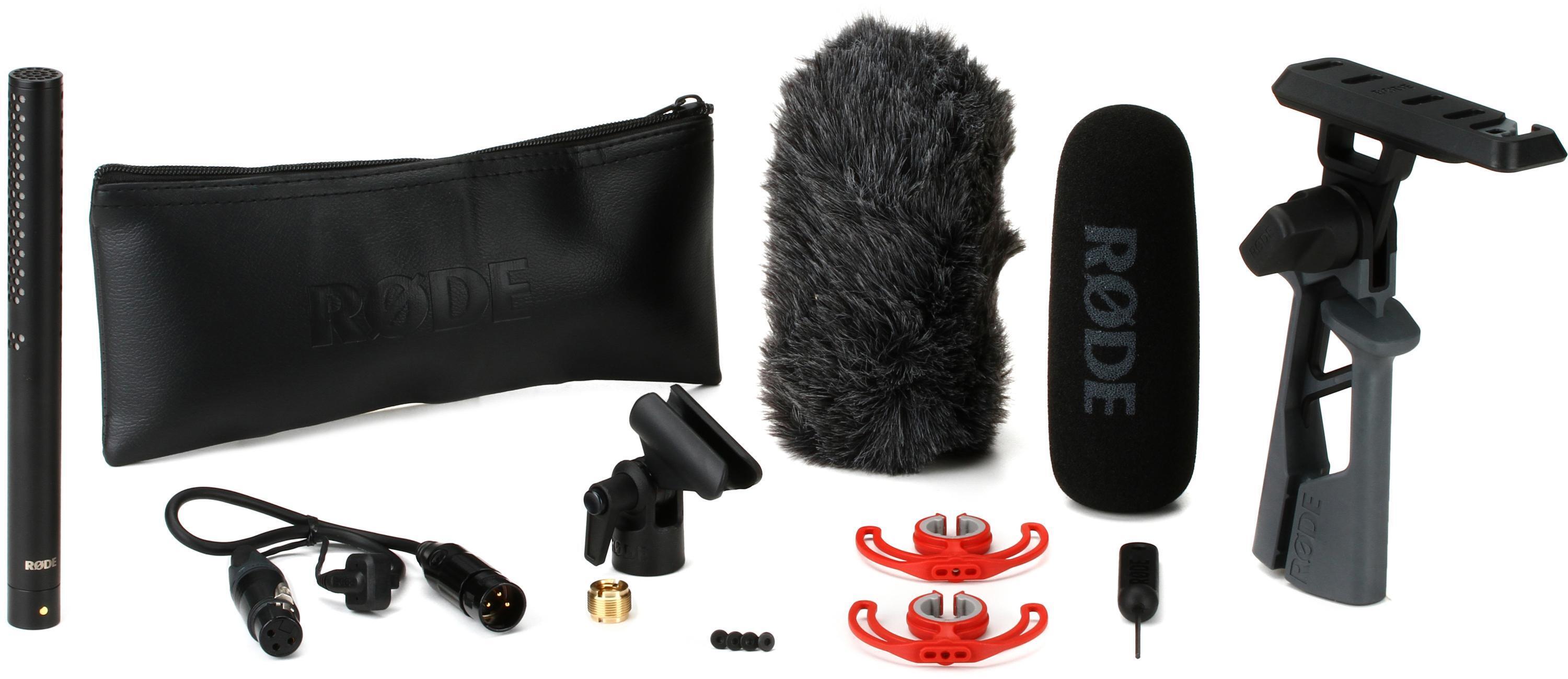  Rode VideoMic GO On-Camera Shotgun Microphone and DeadCat Wind  Cover Kit : Musical Instruments