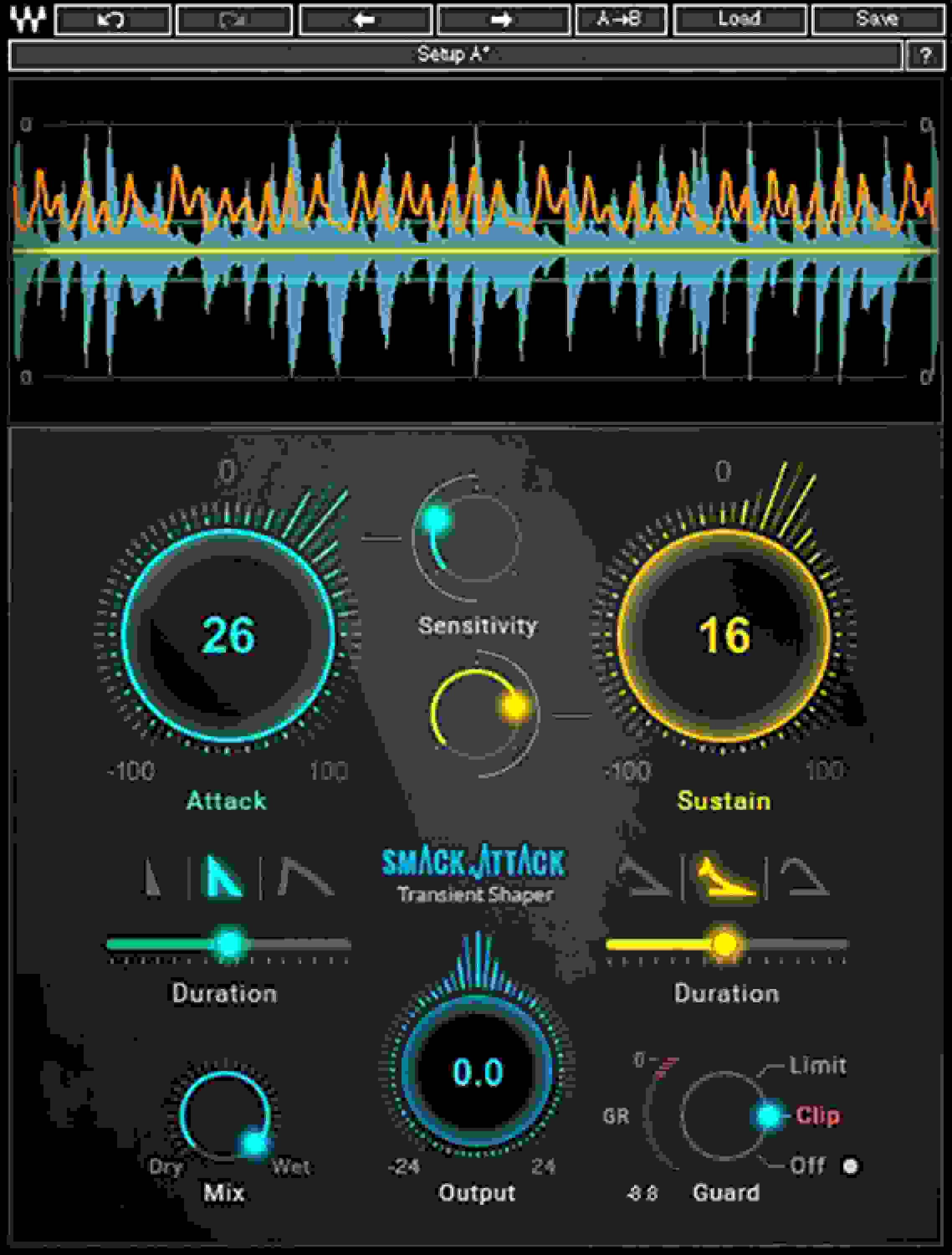 Waves Smack Attack Transient Shaping Plug-in
