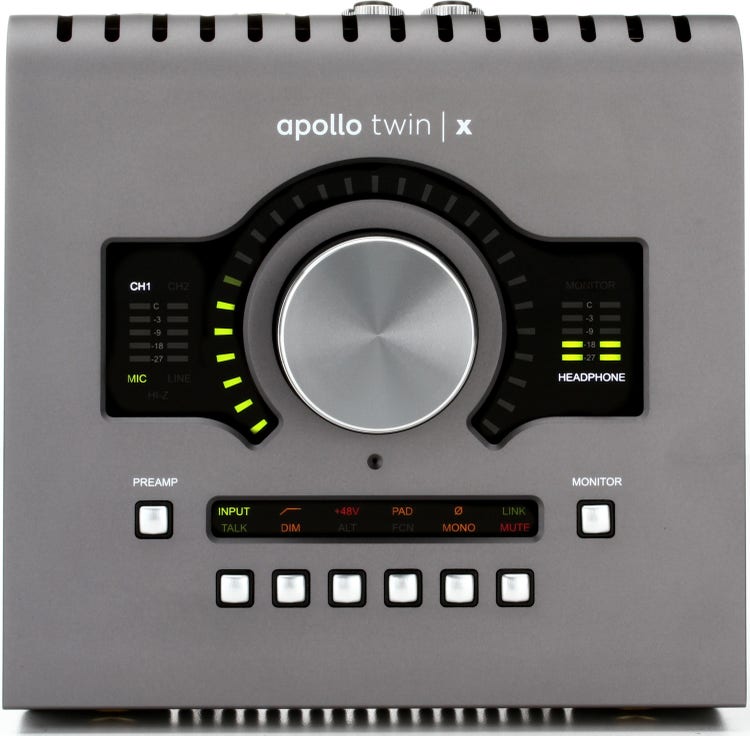 Universal Audio Apollo Twin x Quad Core Audio Interface With Box - Use