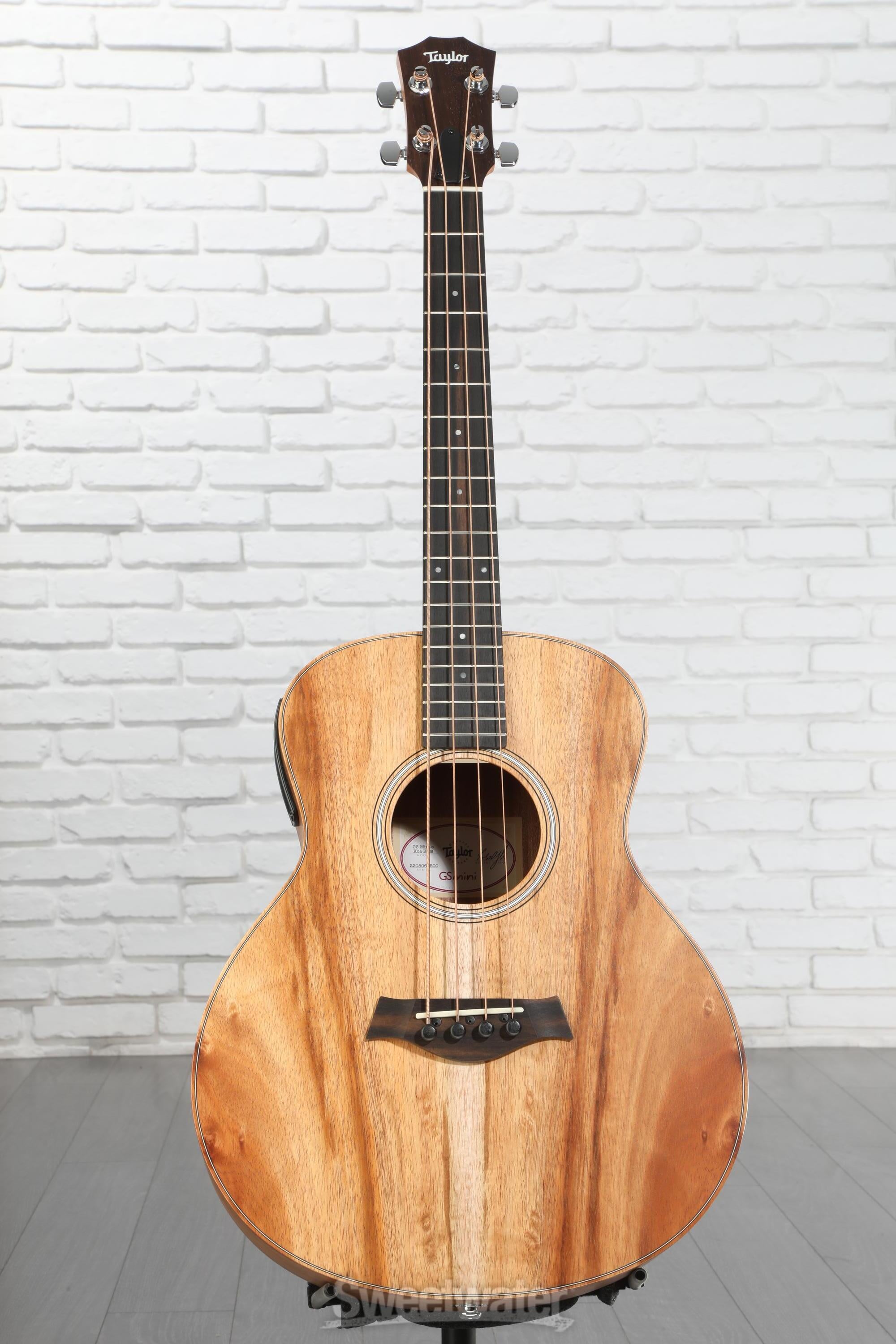Taylor GS Mini-e Koa Bass - Natural Reviews | Sweetwater