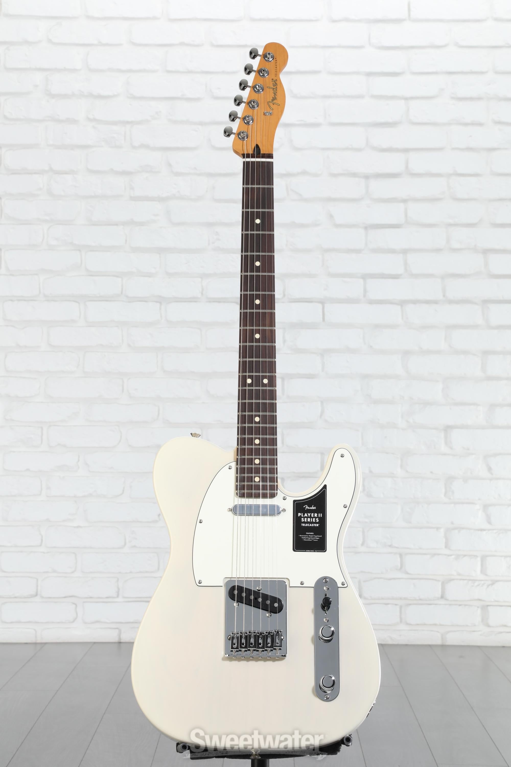 Fender Player II Telecaster Electric Guitar - White Blonde with
