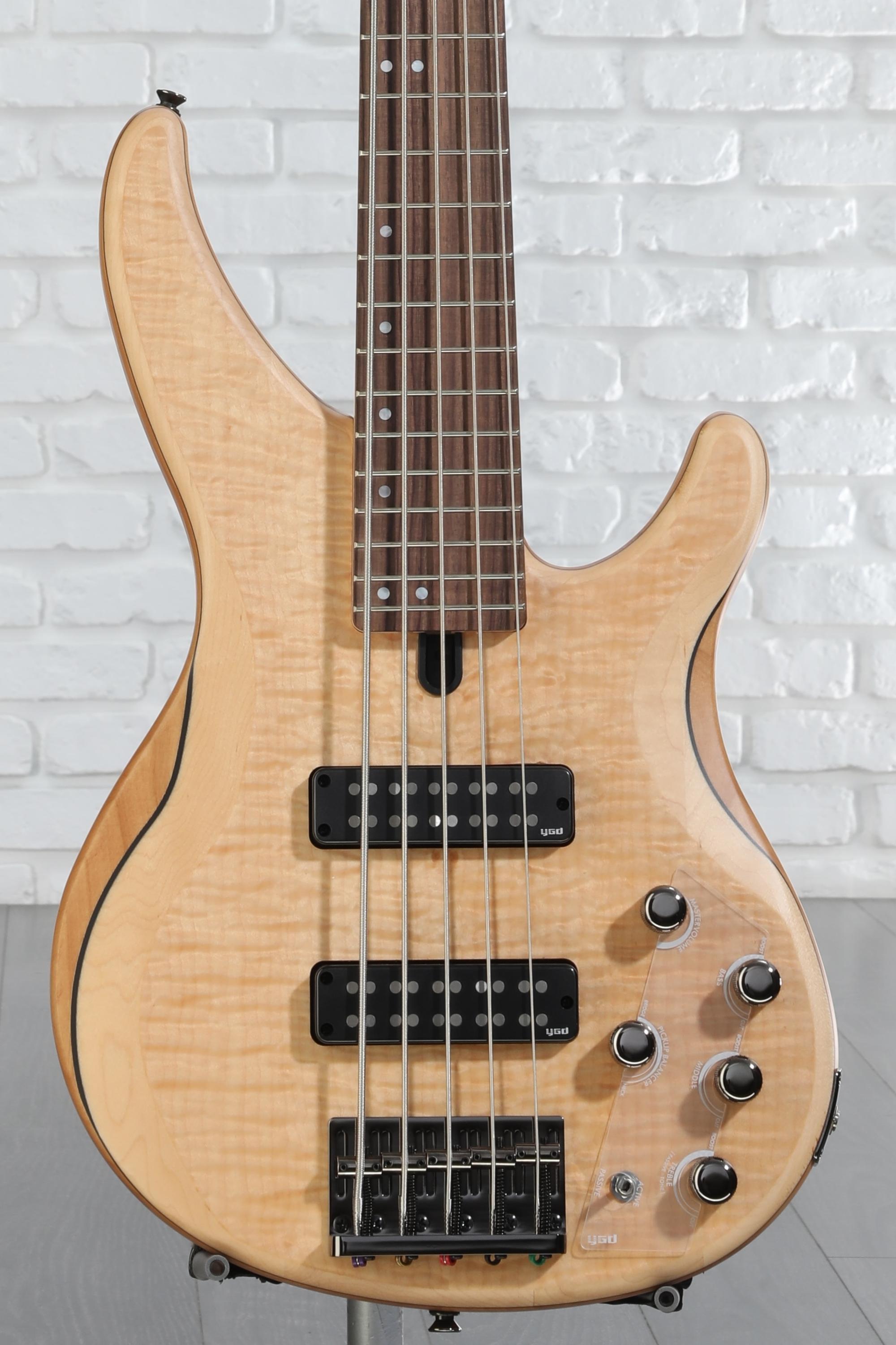 Yamaha TRBX605FM 5-string Bass Guitar - Natural Satin Yamaha TRBX605FM 5-string Bass Guitar - Natural Satin