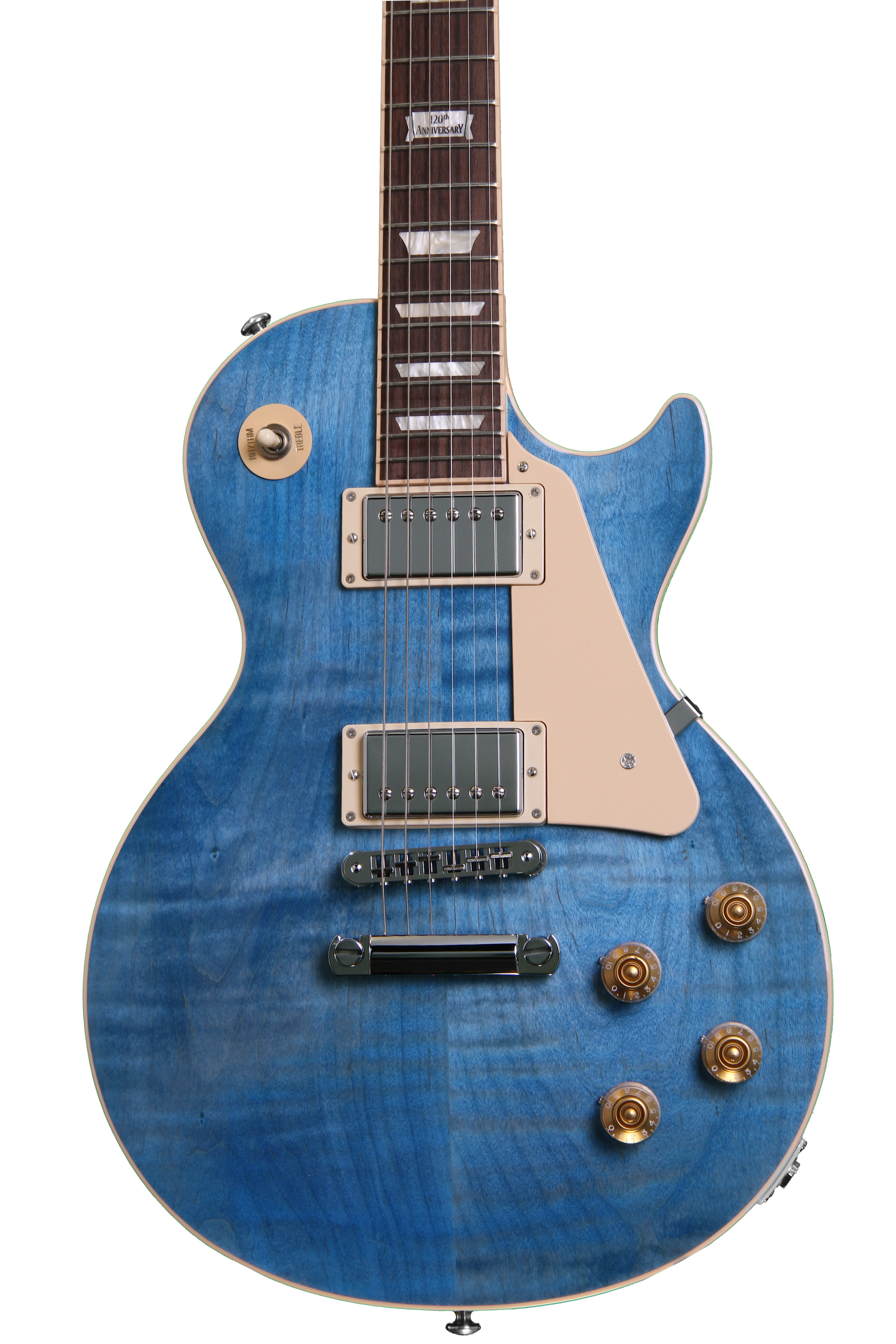 Gibson Les Paul Traditional - Ocean Blue | Sweetwater Gibson Les Paul Traditional - Ocean Blue | Sweetwater