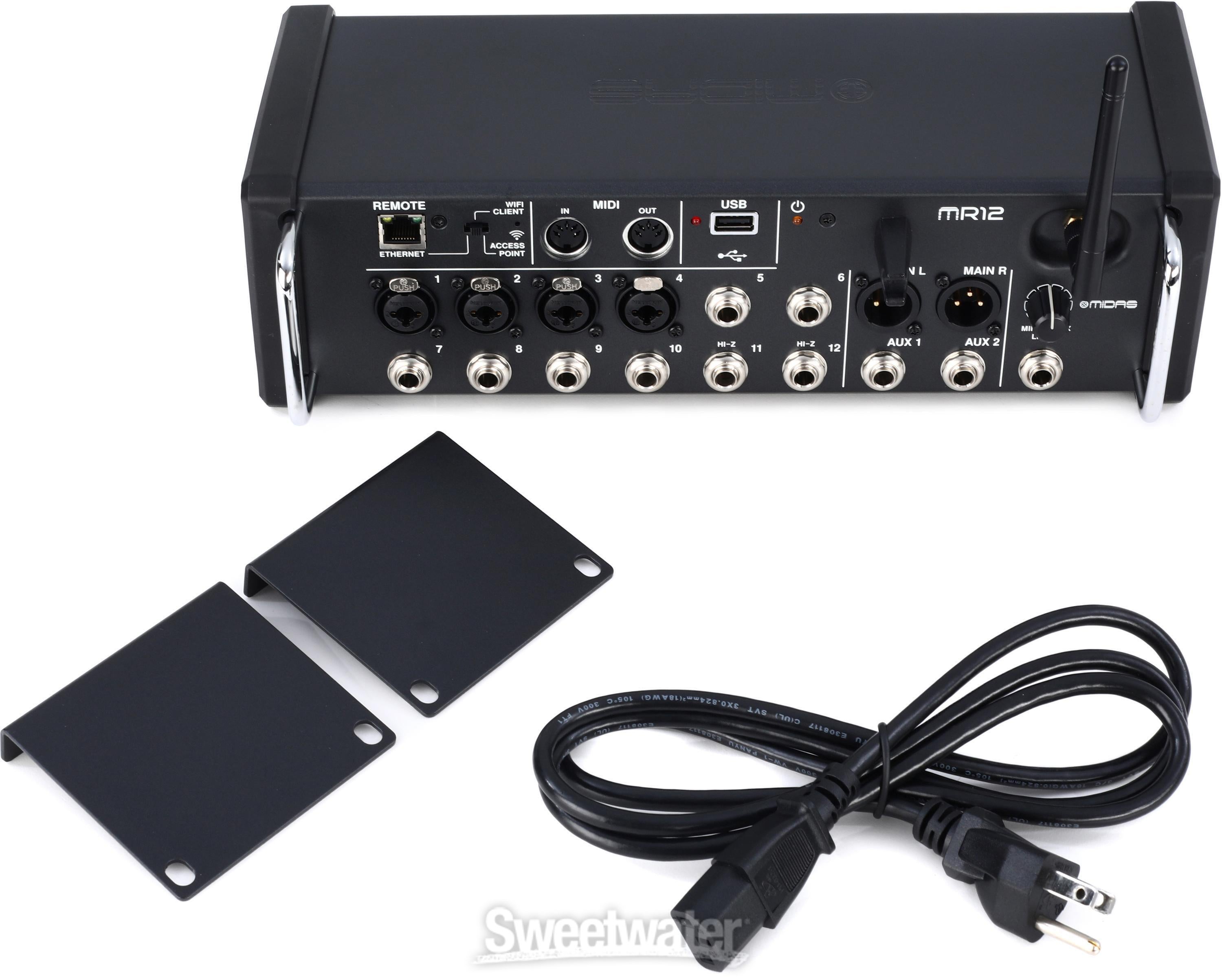 【新品未使用】 MIDAS MR12 デジタルミキサー MIDAS ( マイダス ) MR12 リモートコントロール・デジタル