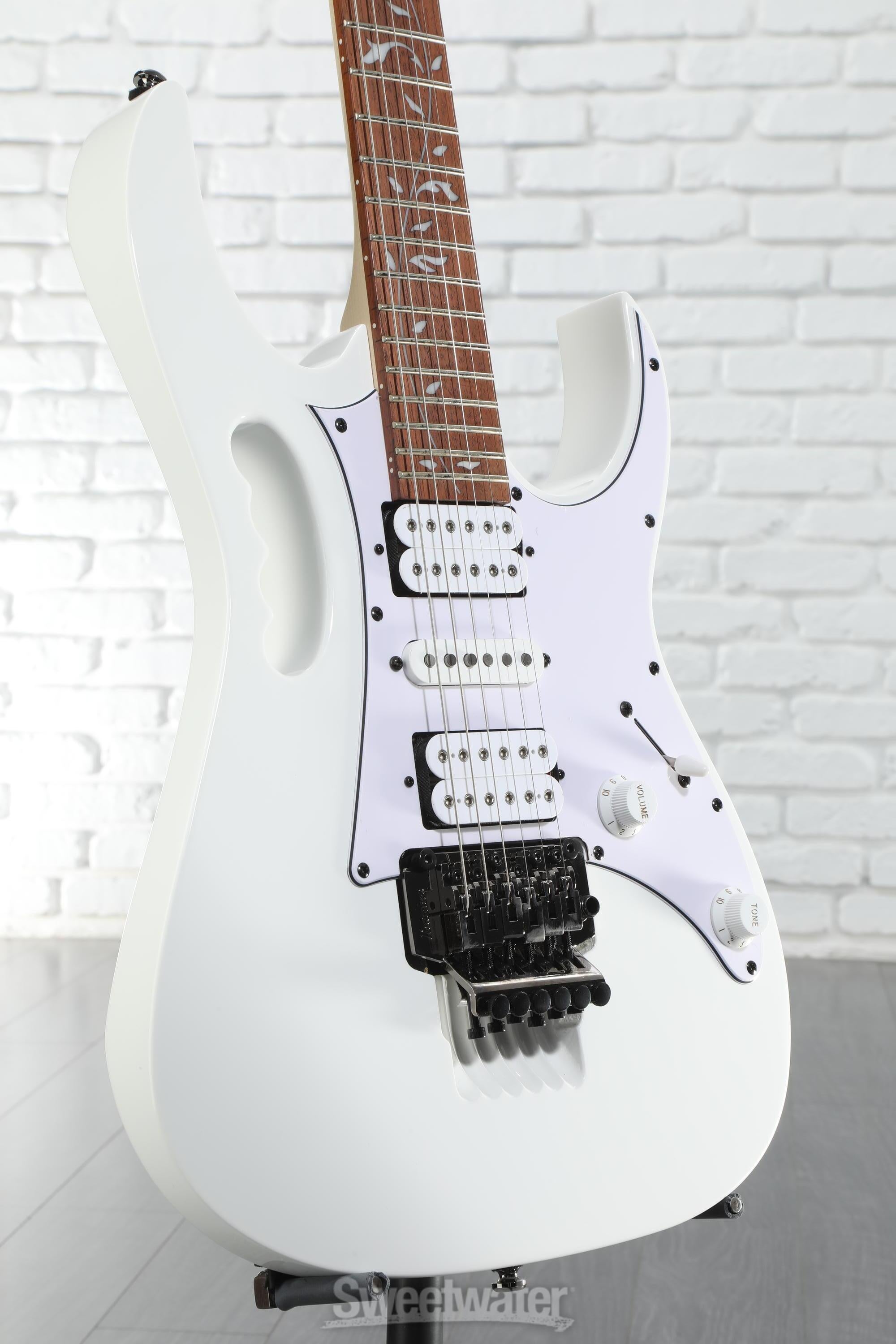 魅力的な価格 Vai Steve Ibanez Signature Sweetwater | White - JEMJR ギター