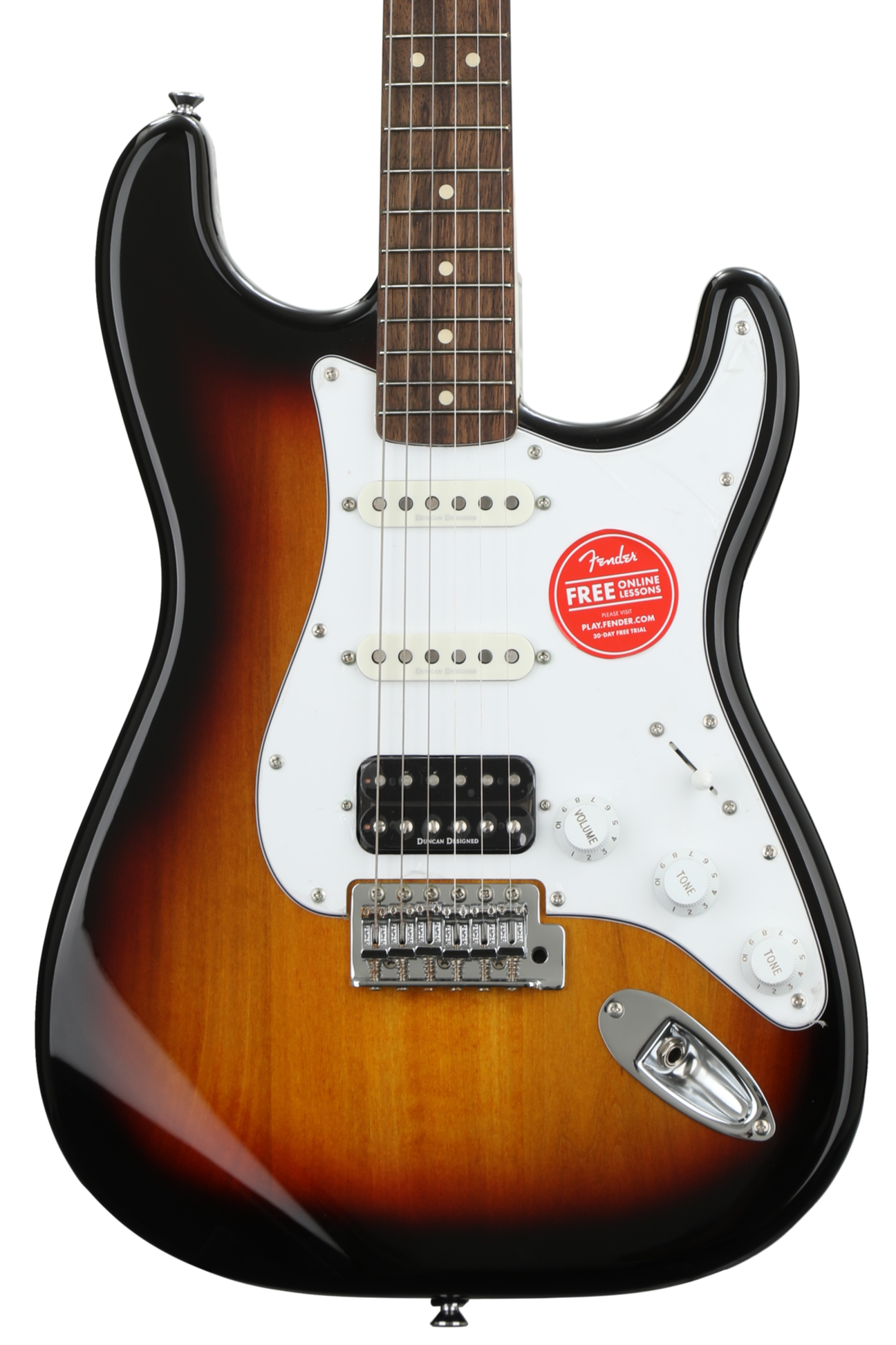 Squier Vintage Modified Stratocaster HSS - 3-tone Sunburst w/ Indian Laurel  Fingerboard | Sweetwater