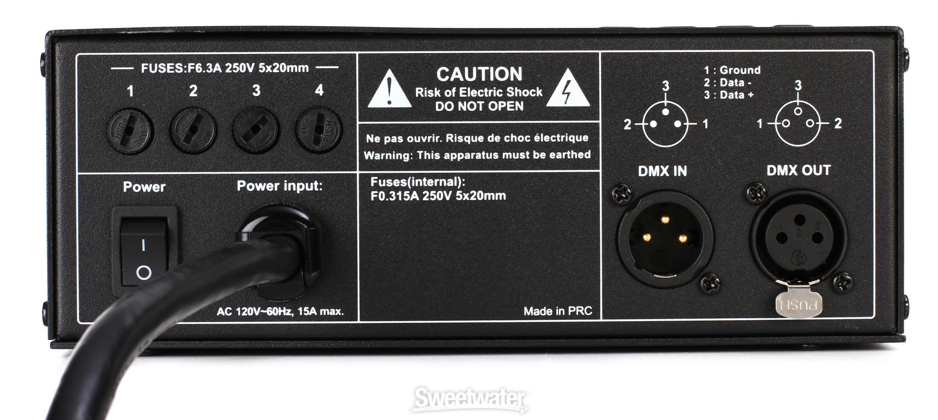 ADJ DP-DMX20L 4-channel DMX Dimmer/Switch Pack | Sweetwater