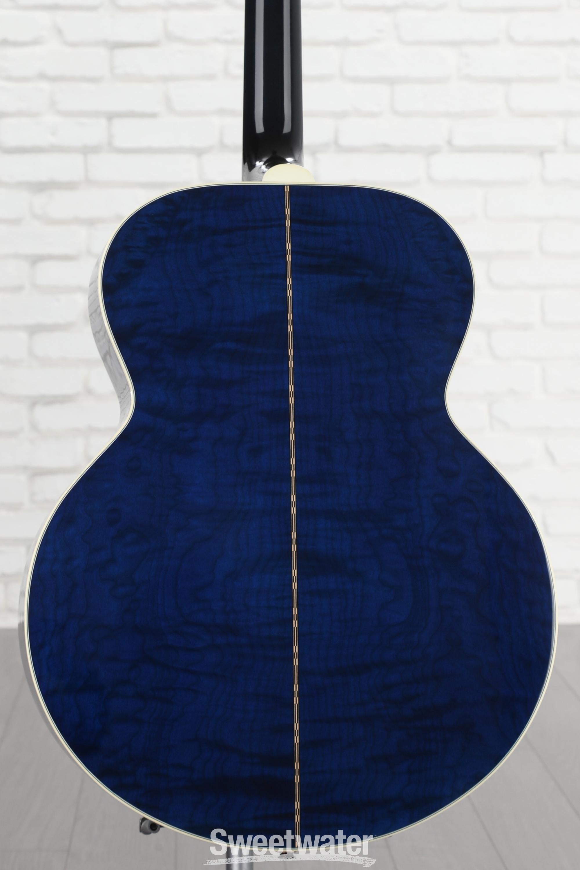 Gibson Acoustic SJ-200 Quilt Acoustic-electric Guitar - Viper Blue
