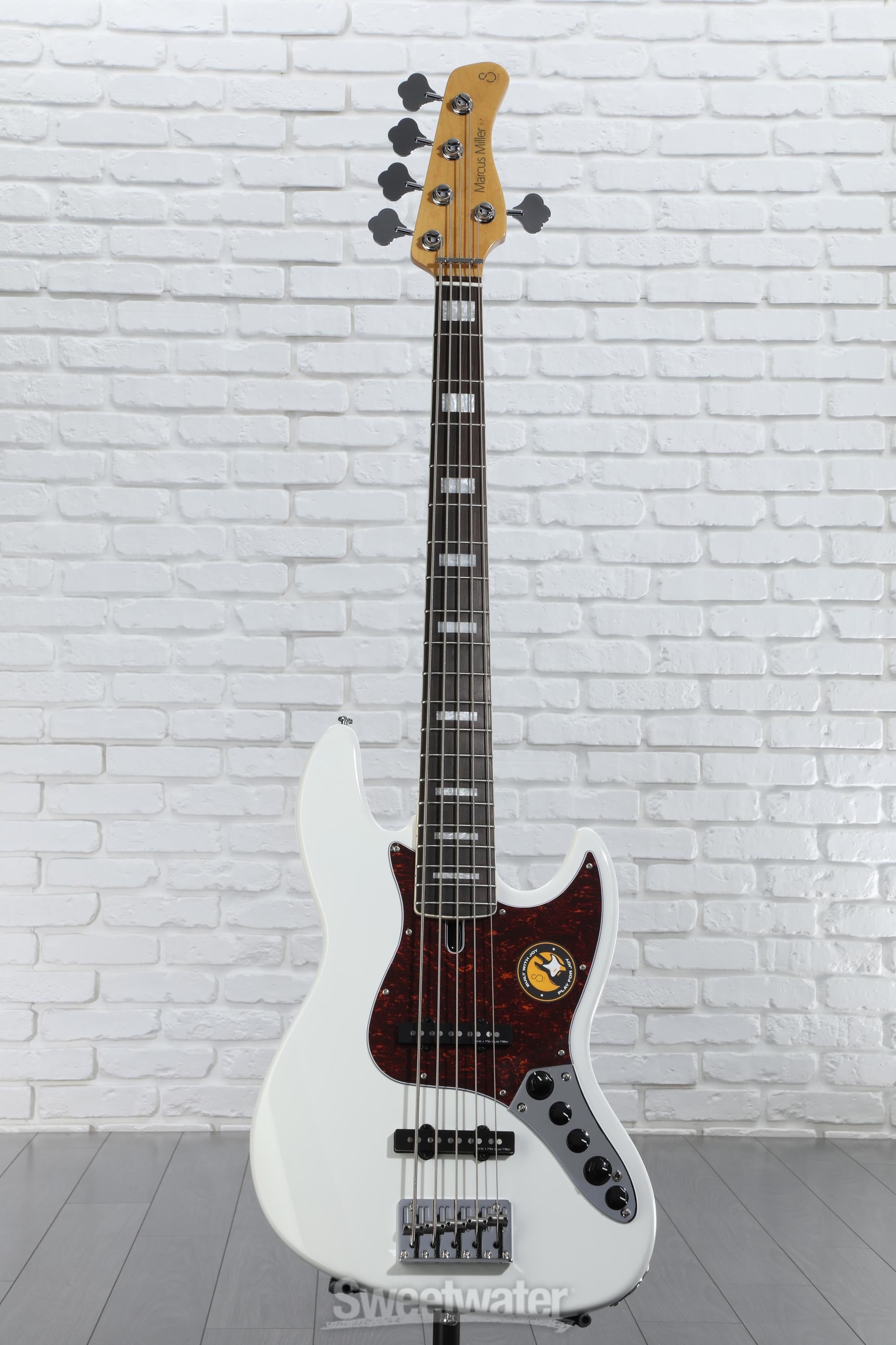 Sire Marcus Miller V7 Alder 5-string Bass Guitar - Antique White