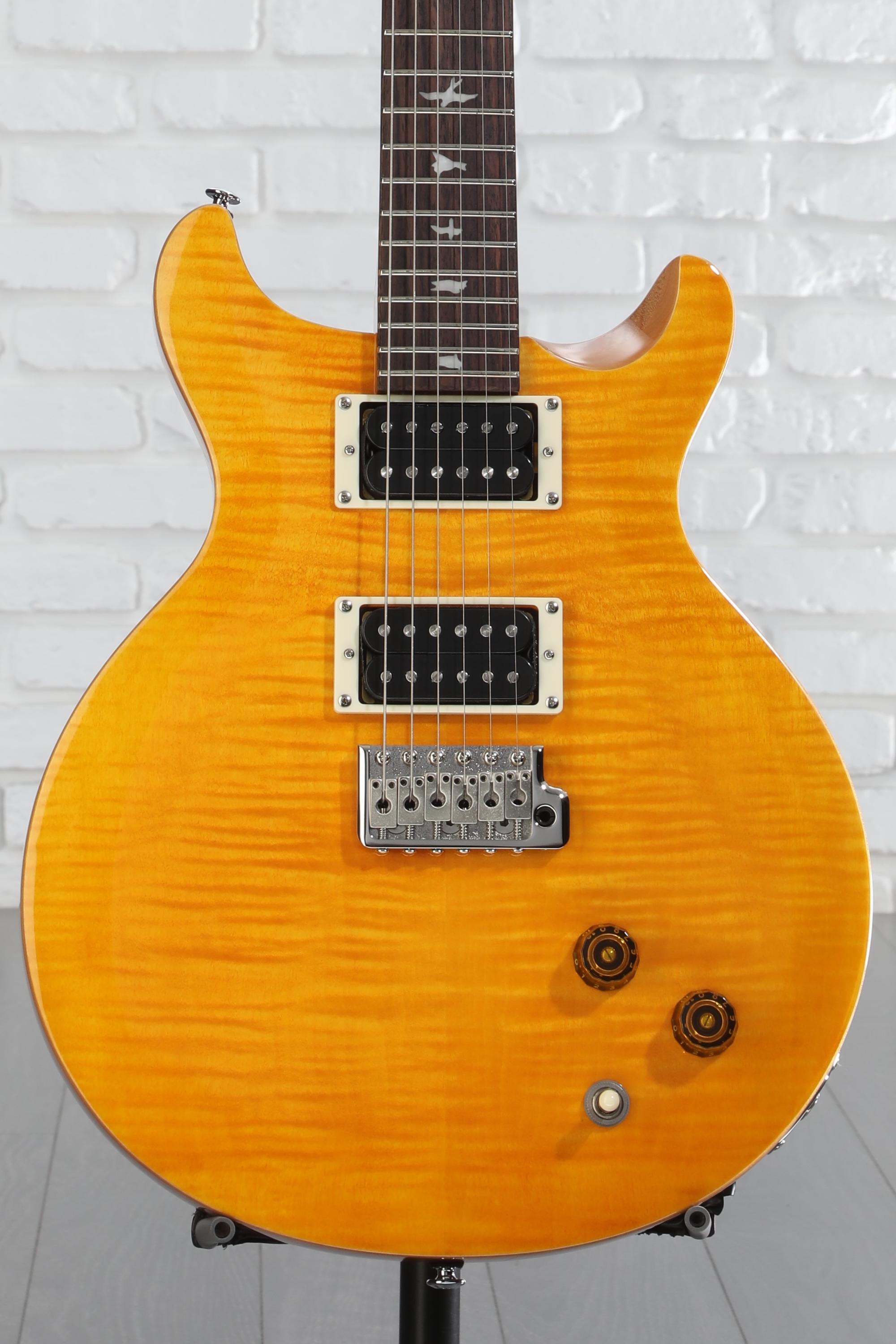 ギター Paul Reed Smith (PRS) SE SANTANA Yellow PRS SE Santana Electric Guitar - Santana Yellow | Sweetwater