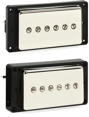 Seymour Duncan Phat Cat P-90 Soapbar Single Coil 2-piece Pickup Set - Nickel Covers