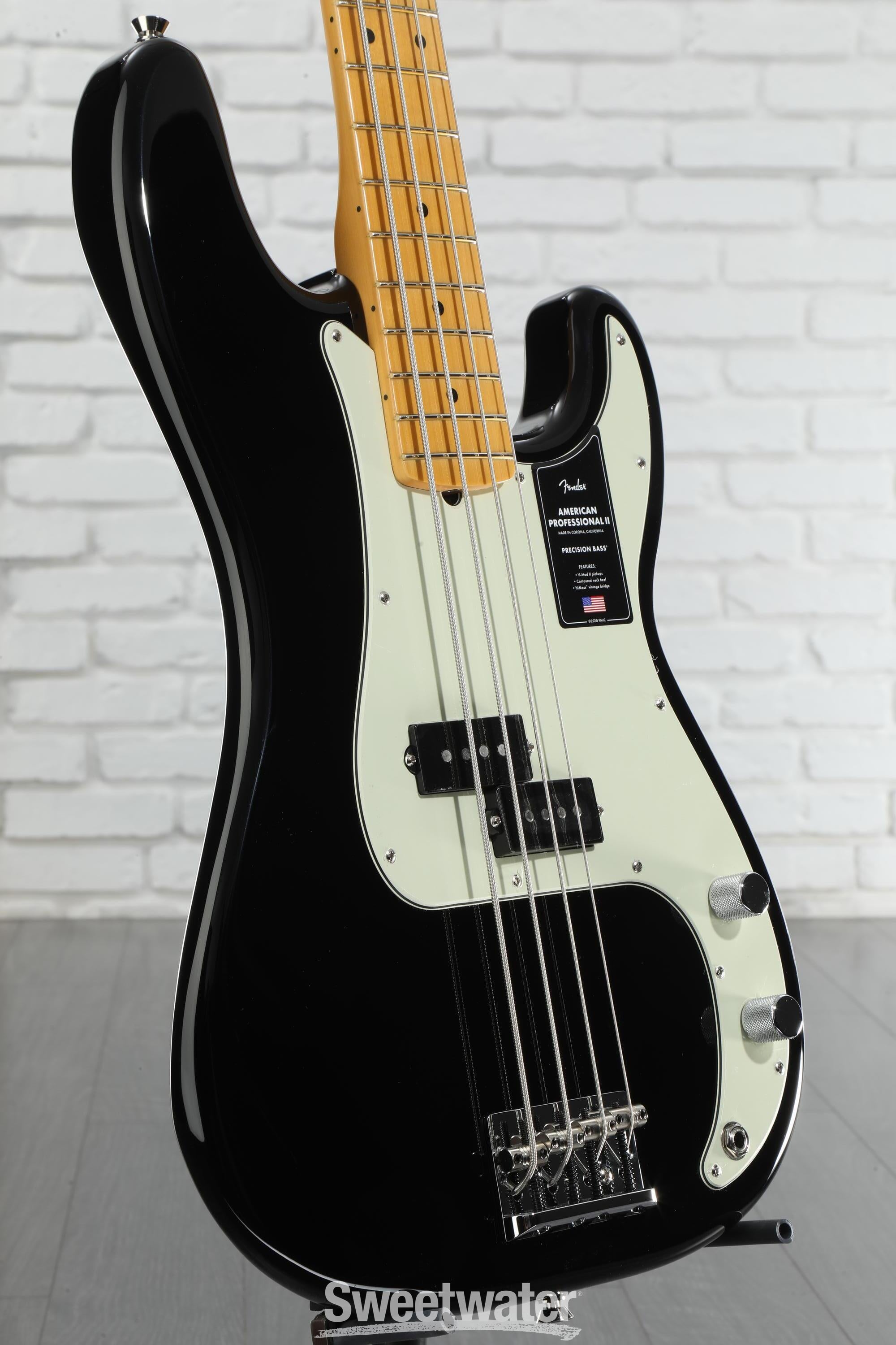 Fender American Professional II Precision Bass - Black with