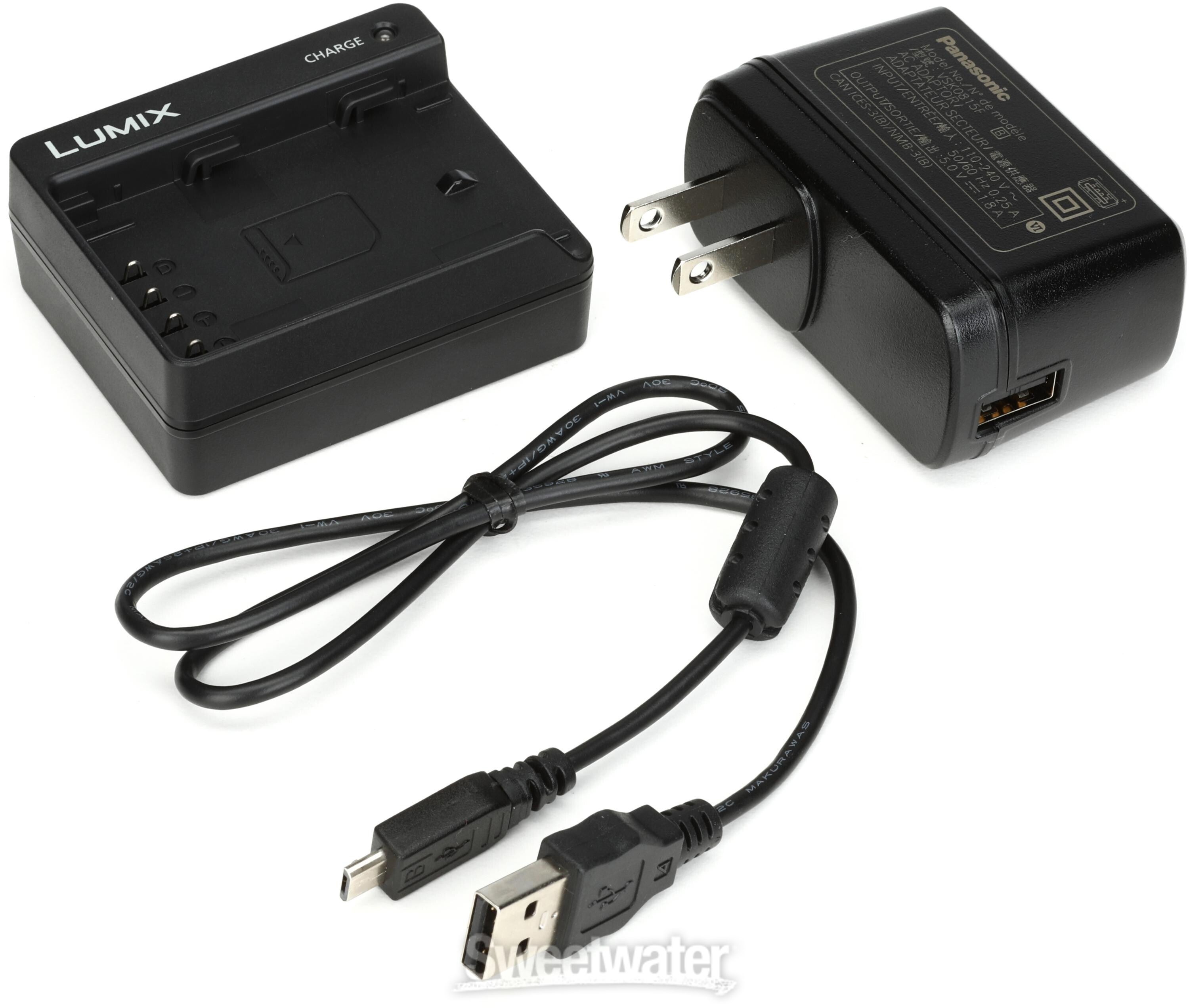 Panasonic DMW-BTC13 Battery Charger for DMW-BLF19 | Sweetwater