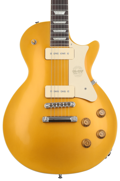 Heritage Custom Core H-150 P-90 Electric Guitar - Gold Top