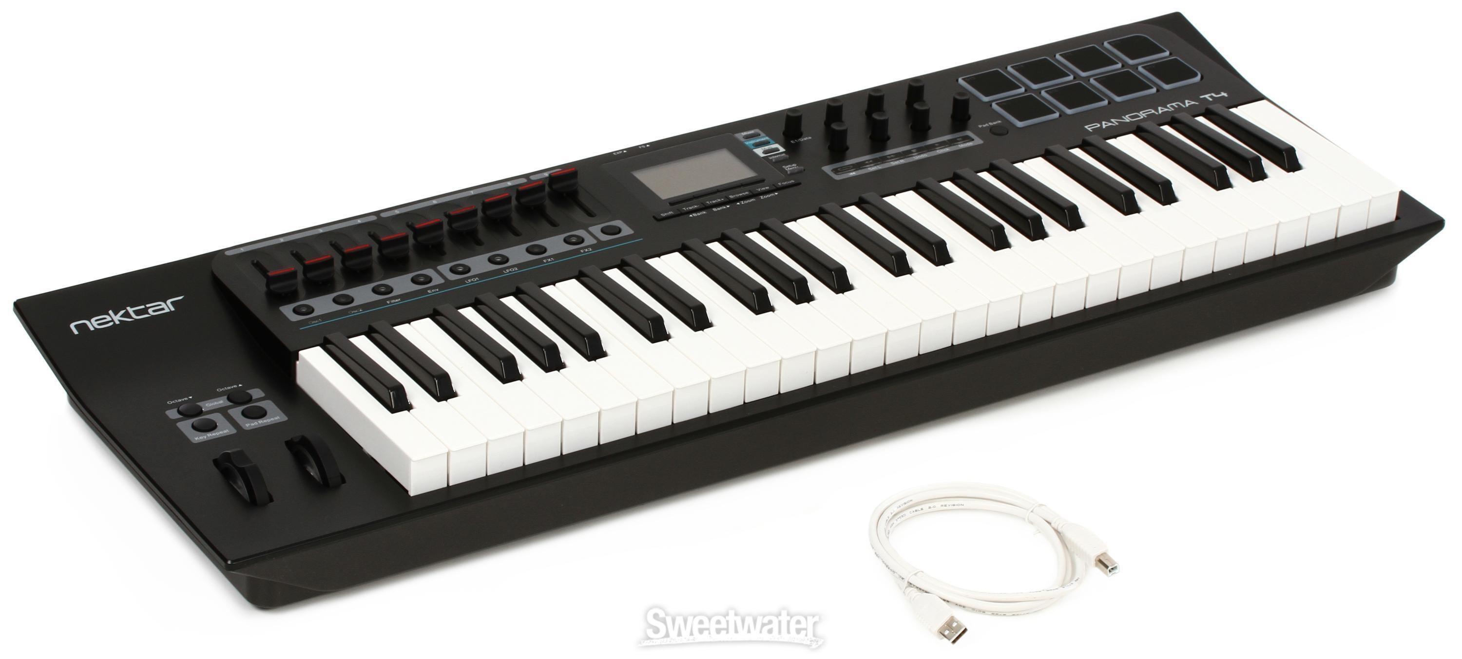 Nektar Panorama T4 49-key Keyboard Controller Reviews | Sweetwater