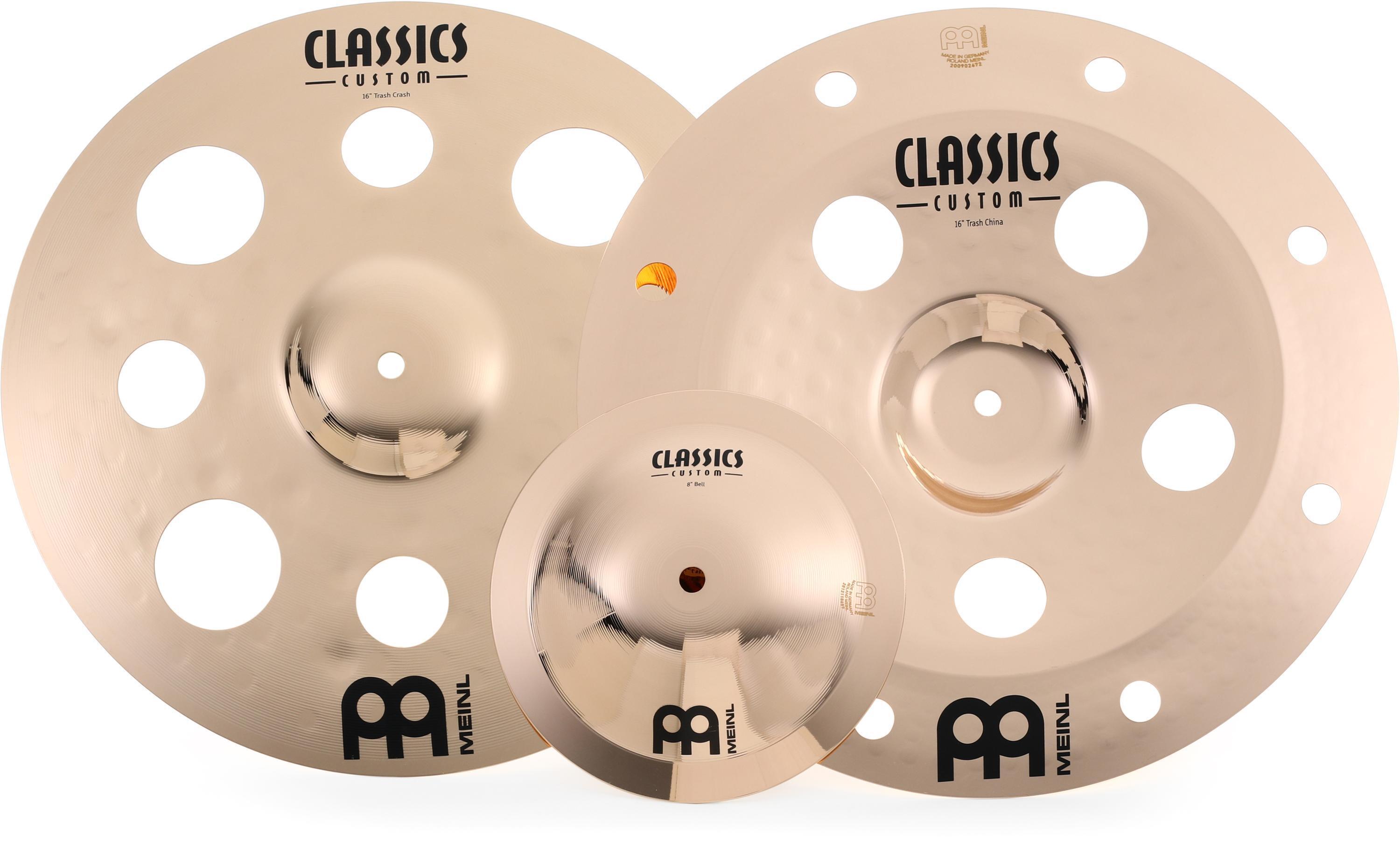 Meinl Cymbals Classics Custom Effects Set - 16/16 inch - with Free