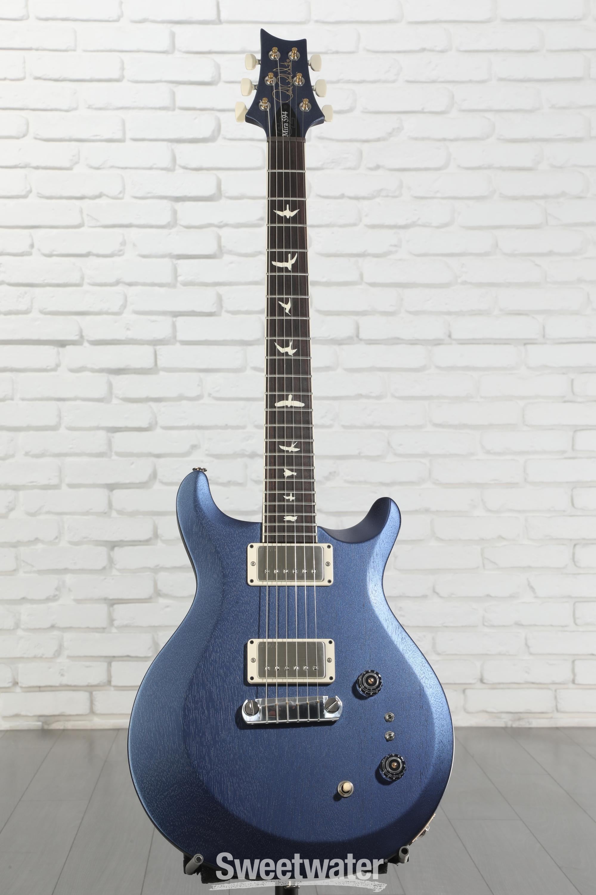 PRS S2 Mira 594 Electric Guitar - Satin Metallic Midnight | Sweetwater