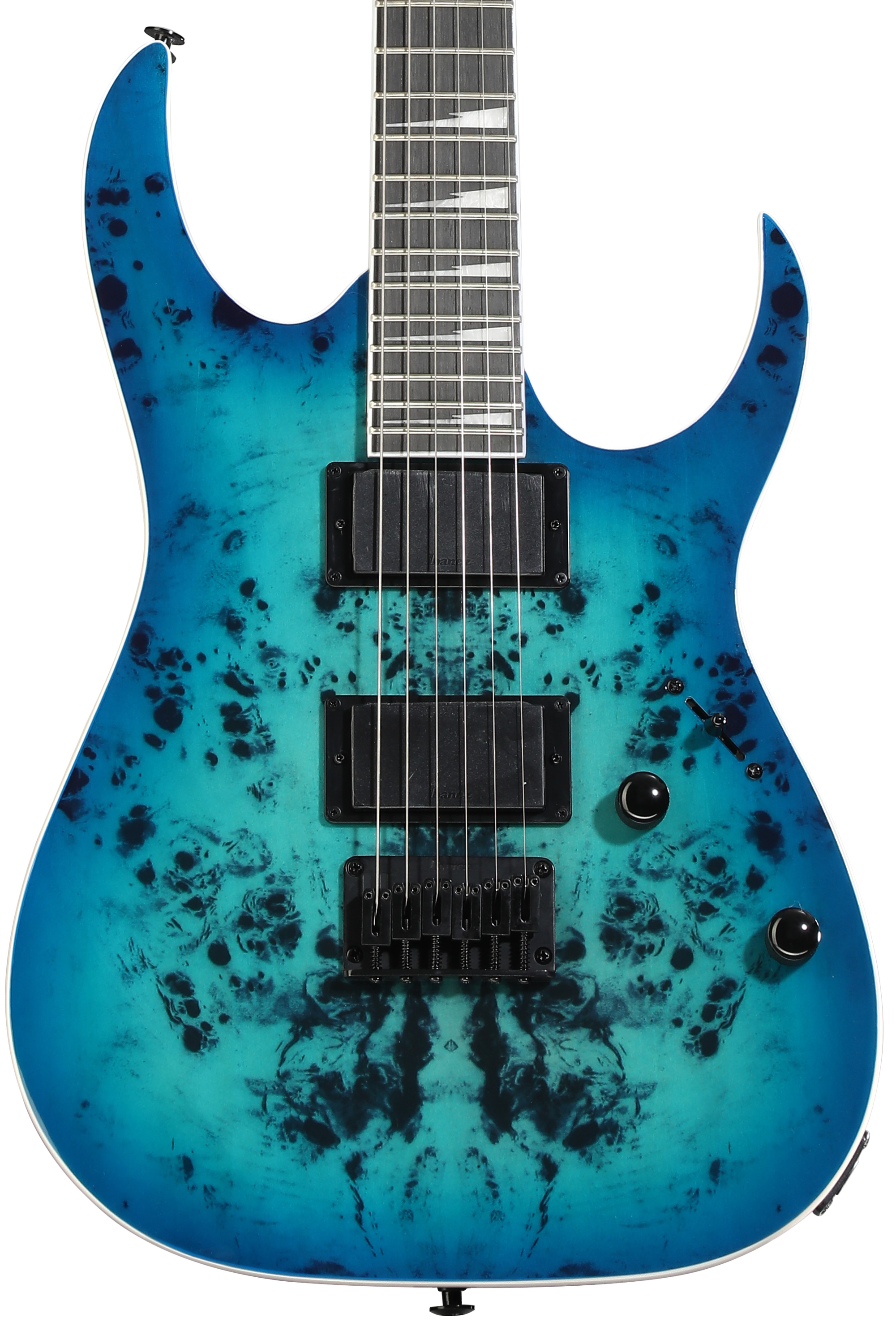 Ibanez RGKP6 with Kaoss Pad - Weathered Black | Sweetwater