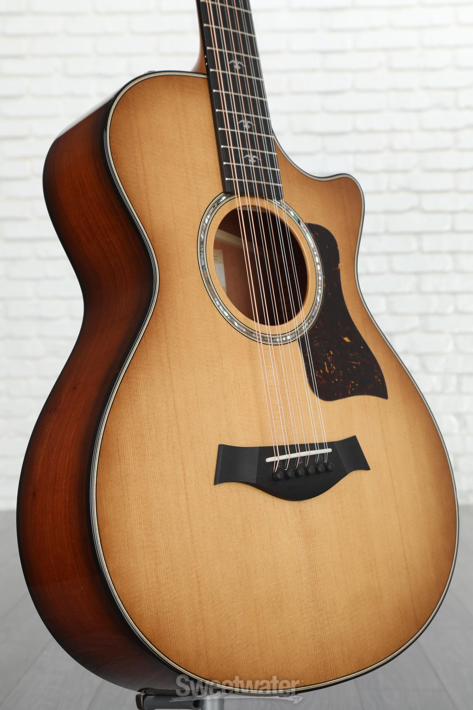 Taylor 552ce Urban Red Ironbark 12-string Acoustic-electric Guitar ...