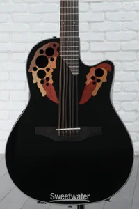 Ovation Elite Celebrity Mid-depth 12-string Acoustic-electric Guitar