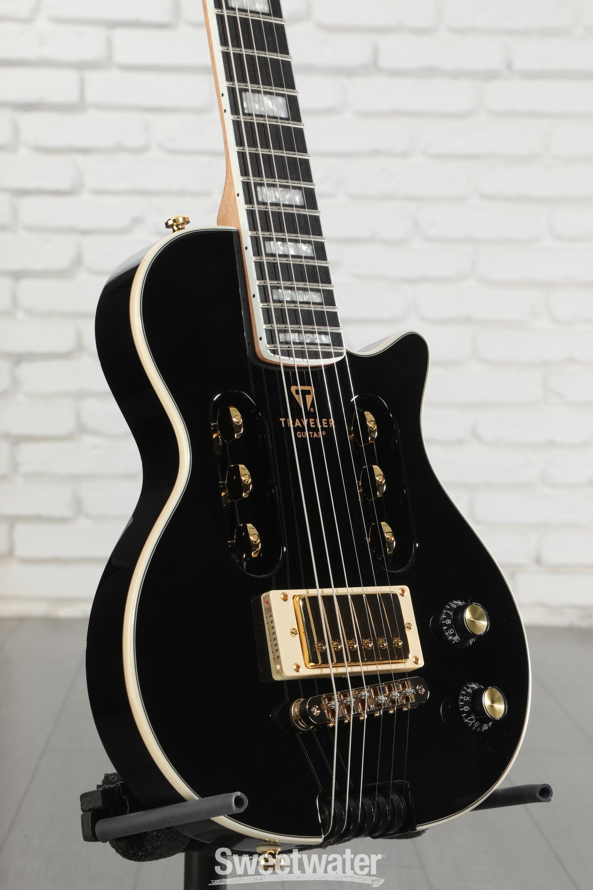 Traveler Guitar EG-1 Custom Electric Guitar - Gloss Black | Sweetwater