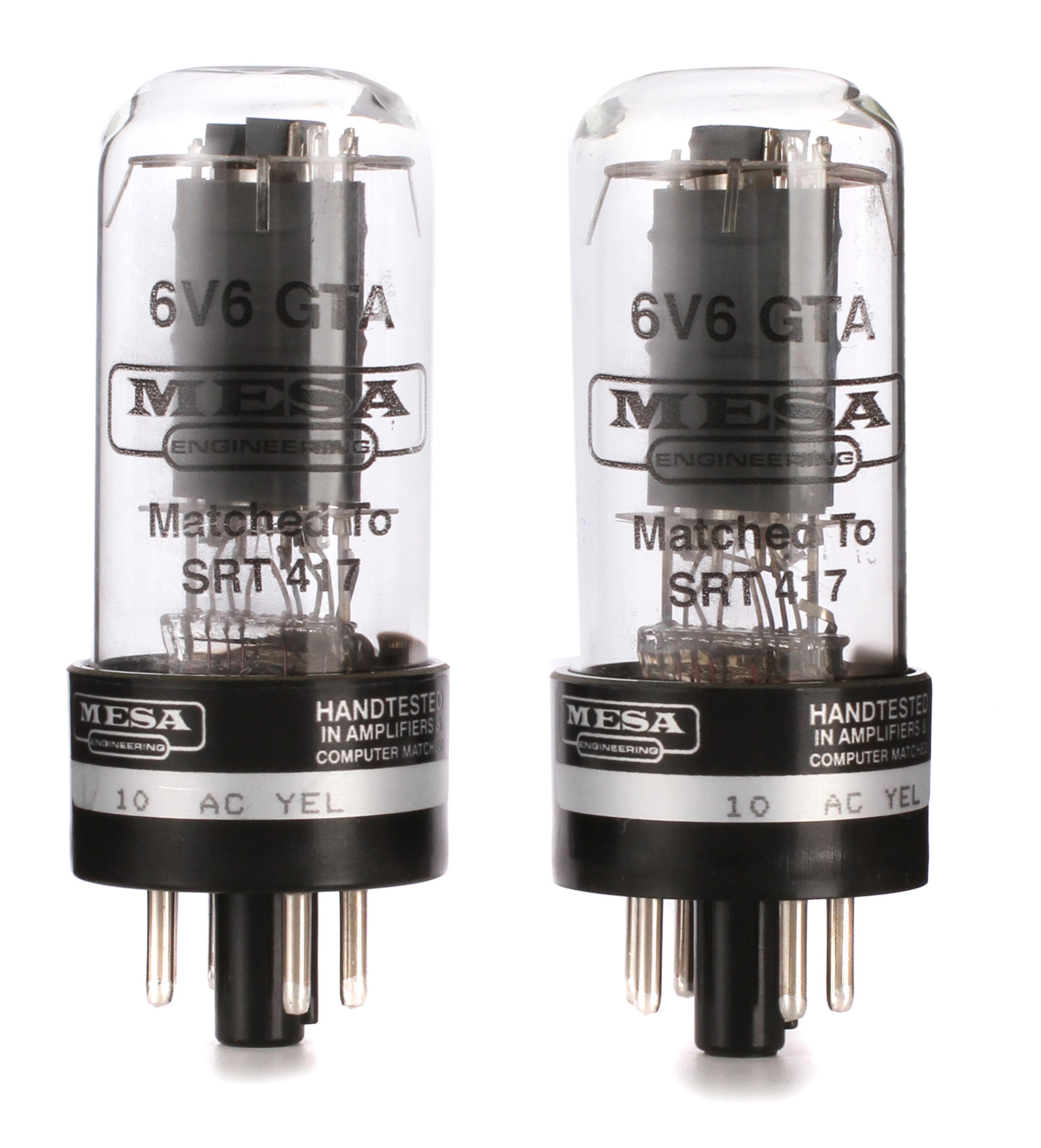 Mesa/Boogie 6V6 STR 417 Power Tubes - Matched Duet | Sweetwater