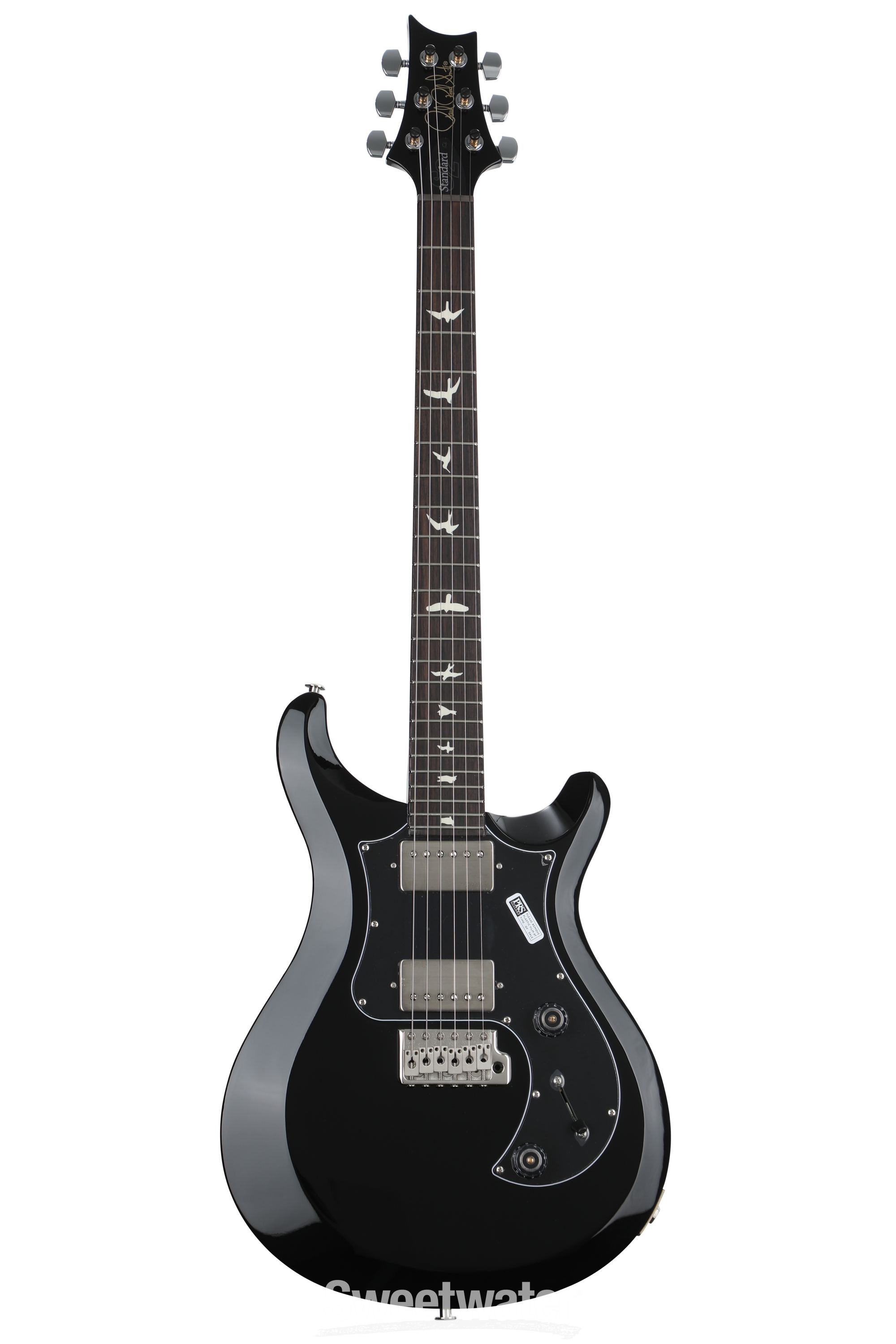 PRS S2 Standard 24 Electric Guitar - Black | Sweetwater