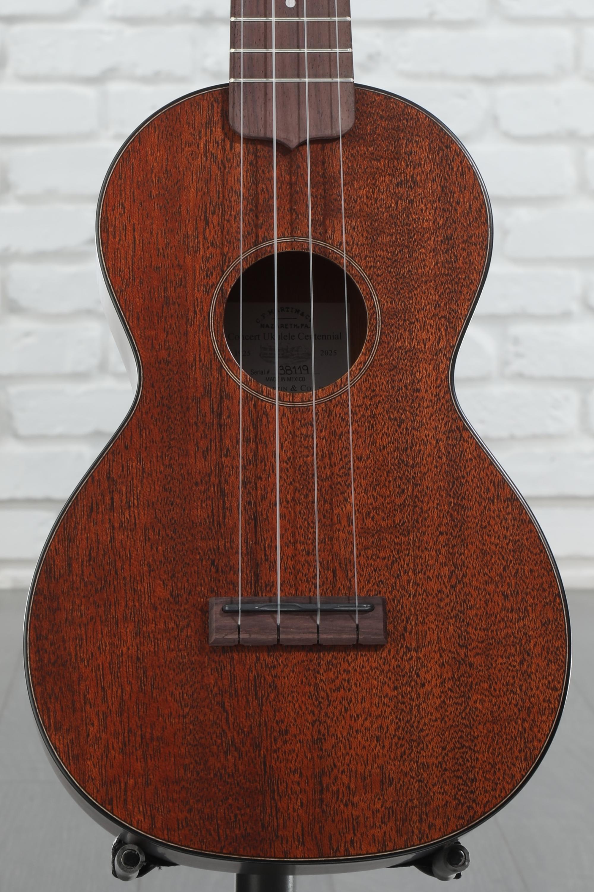 Martin Centennial Concert Ukulele - Natural Dark Mahogany