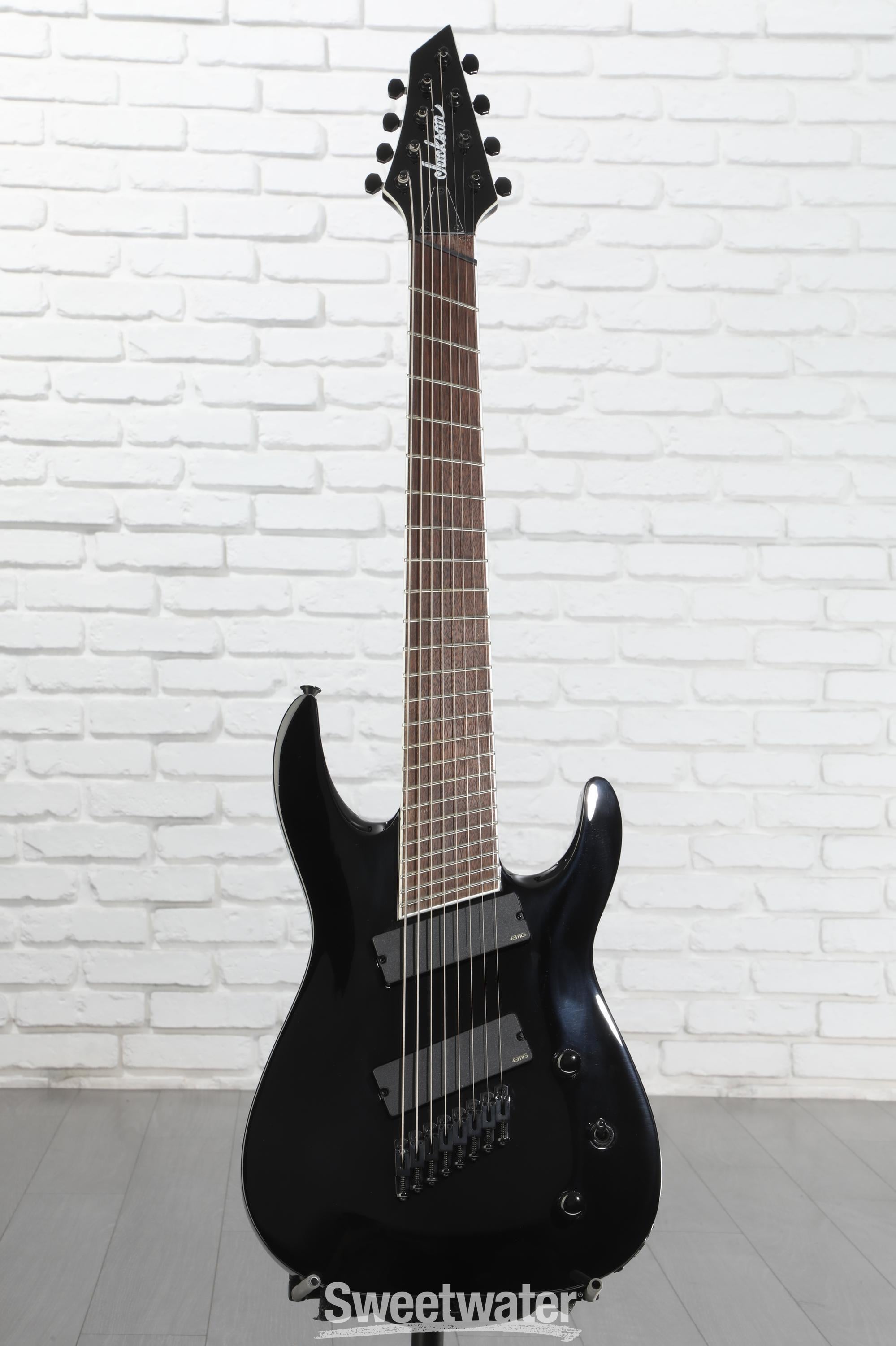 Jackson X Series Soloist Arch Top SLAT8 Multi-Scale - Gloss Black