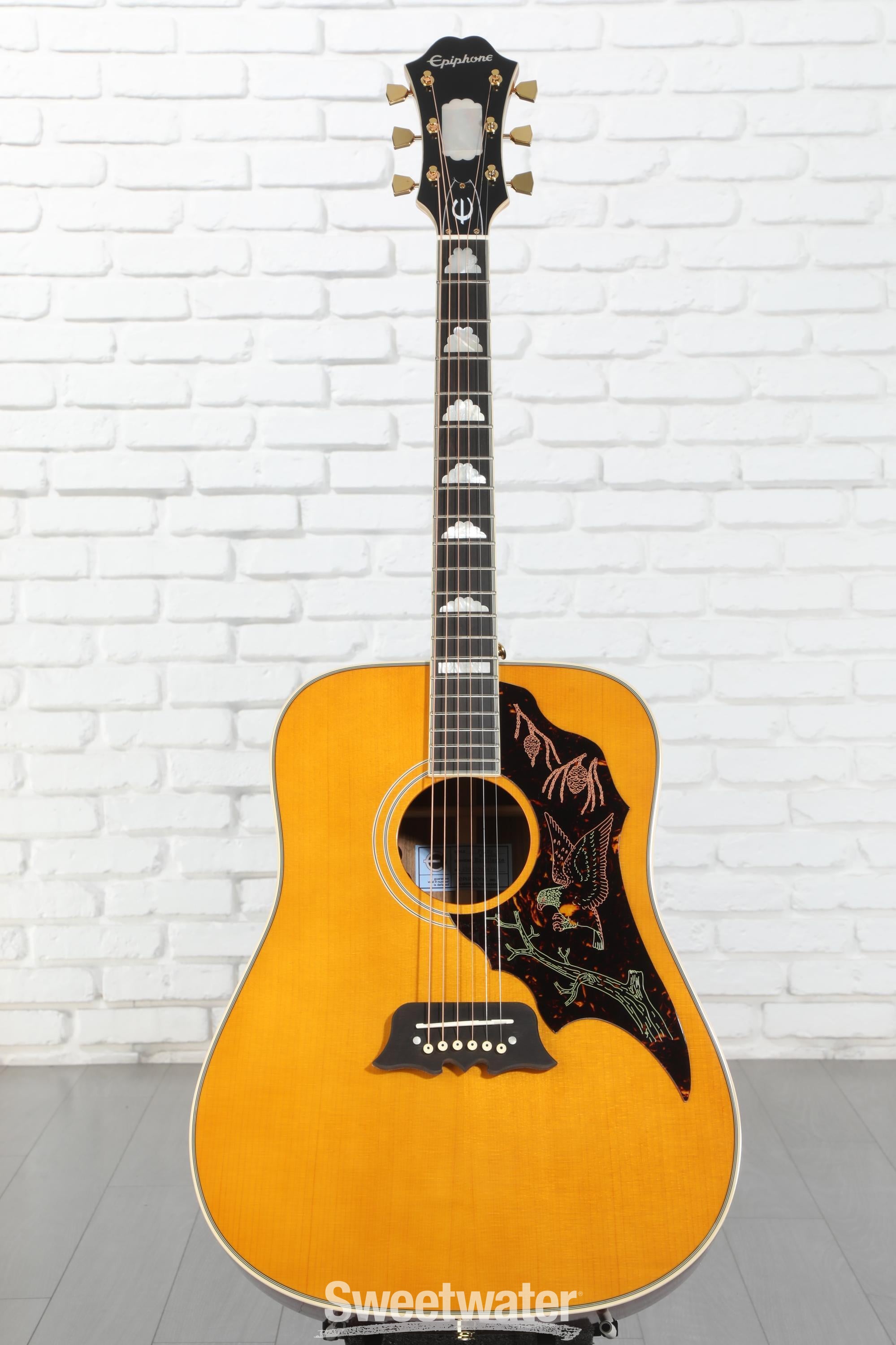 Epiphone Masterbilt Excellente Acoustic-electric Guitar - Antique