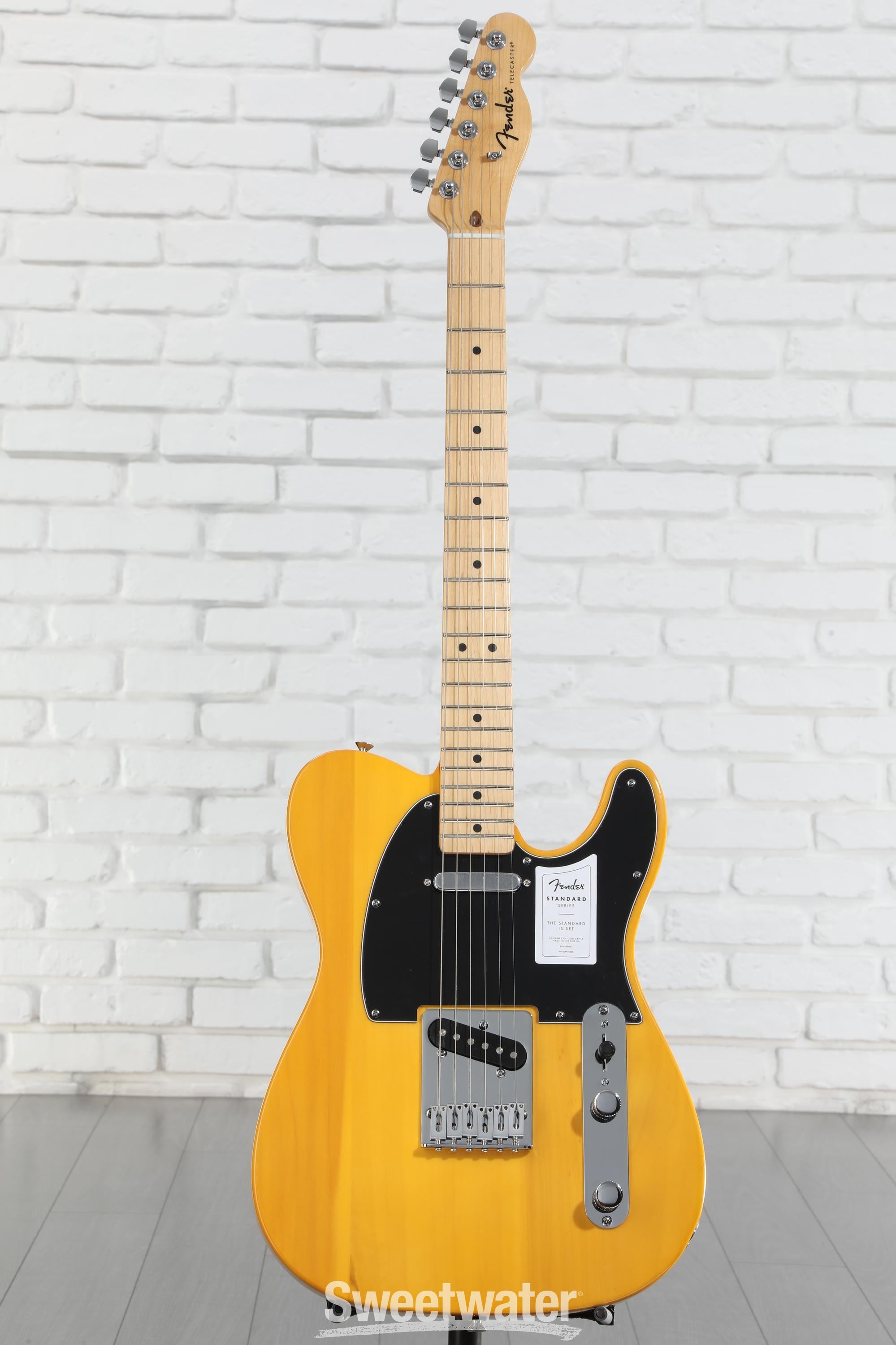 Fender Standard Telecaster Electric Guitar - Butterscotch