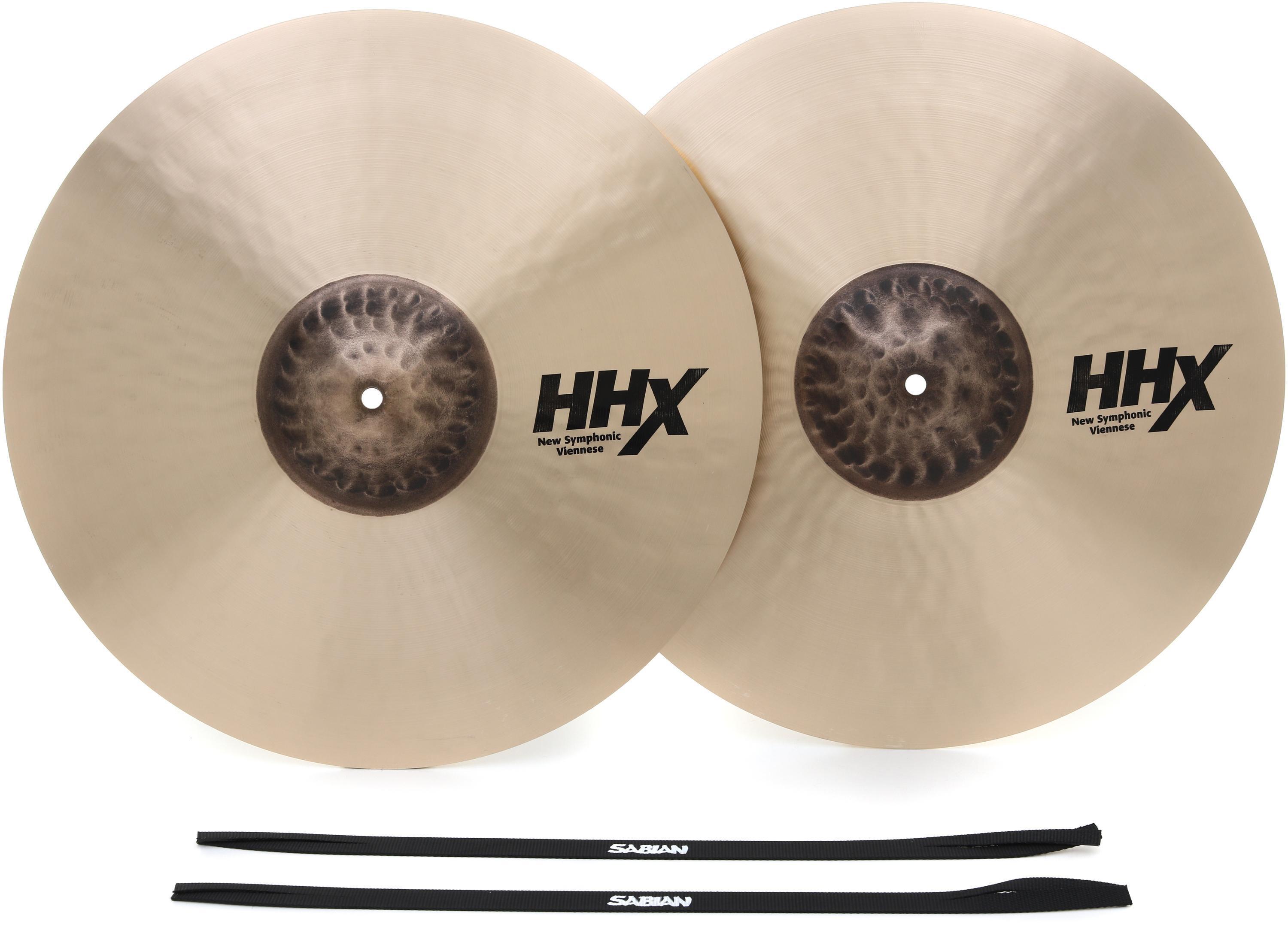 Sabian HHX New Symphonic Viennese Hand Cymbals - 19-inch