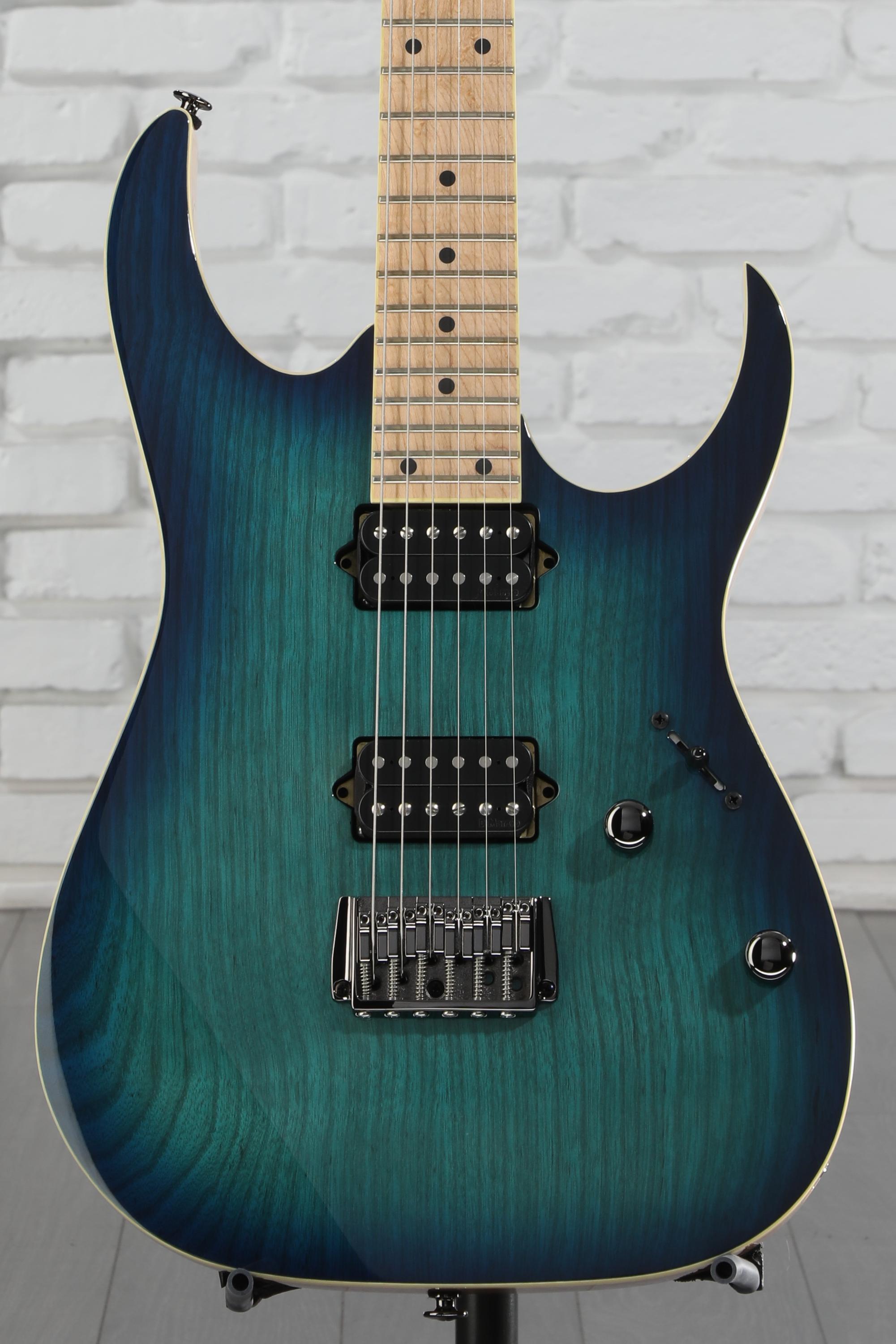 Ibanez Prestige RG652AHMFX - Nebula Green Burst | Sweetwater