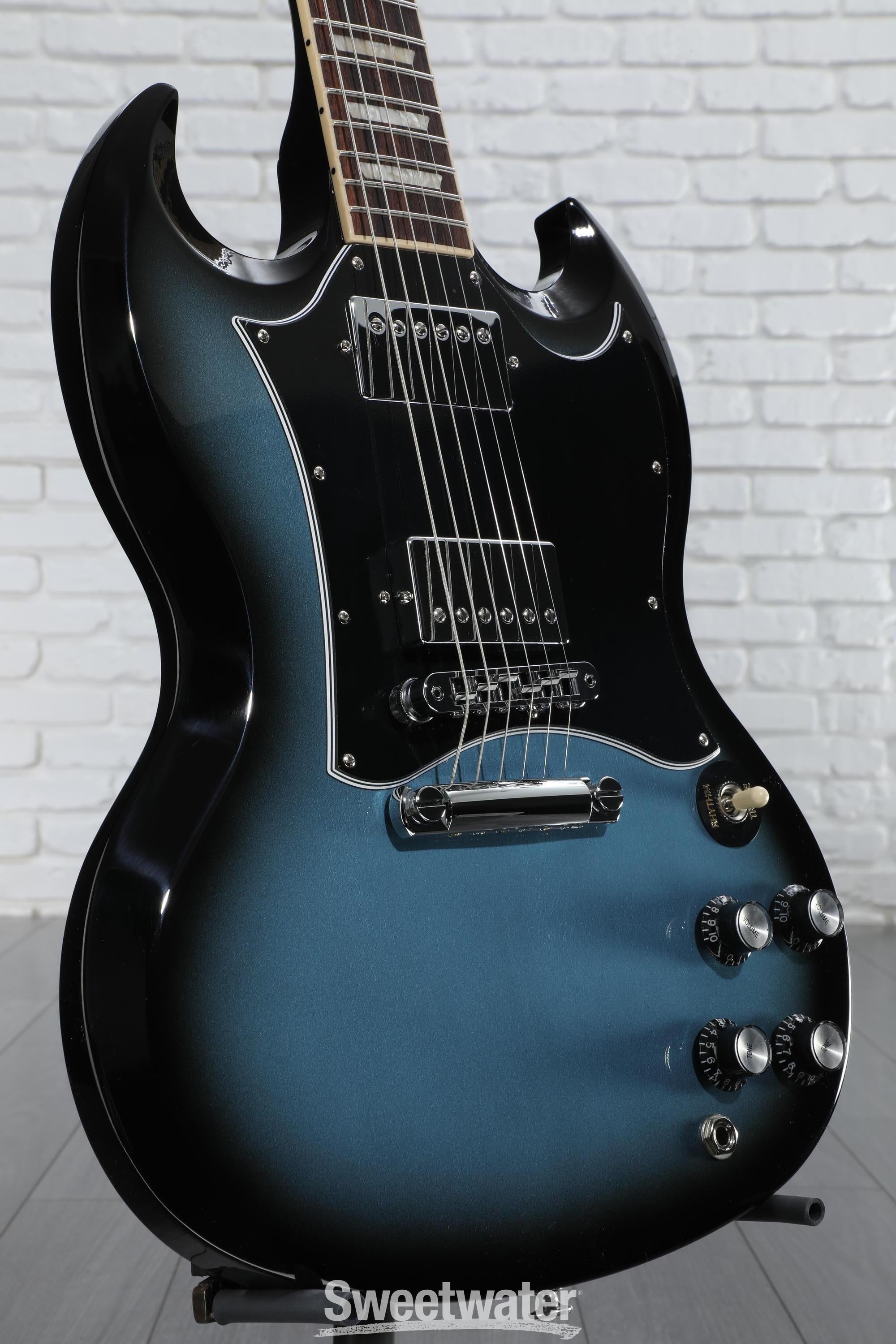 Gibson SG Standard Electric Guitar - Pelham Blue Burst