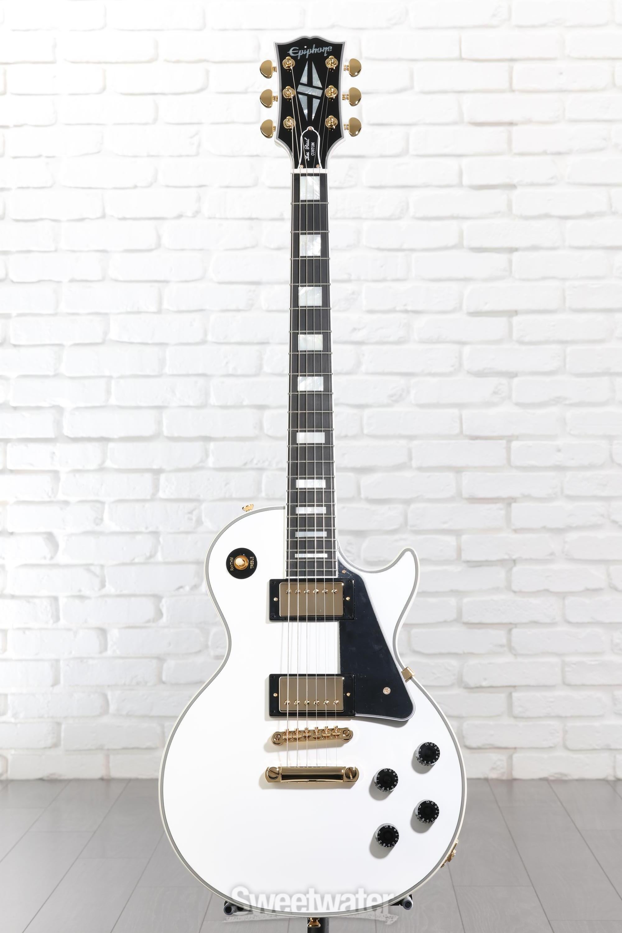 ギター Epiphone Les Paul Custom Gibson Custom Epiphone Inspired by Gibson Custom Les Paul Custom Alpine White