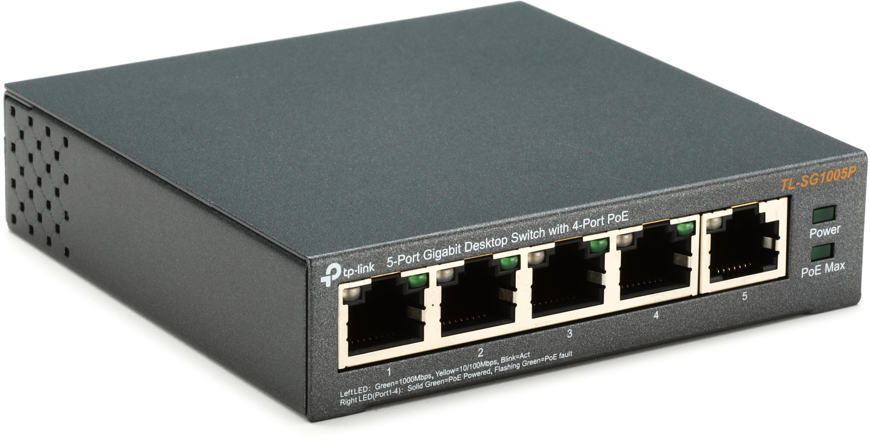 Switch TP-Link Gigabit Ethernet 10/100/1000 TL-SG1005P