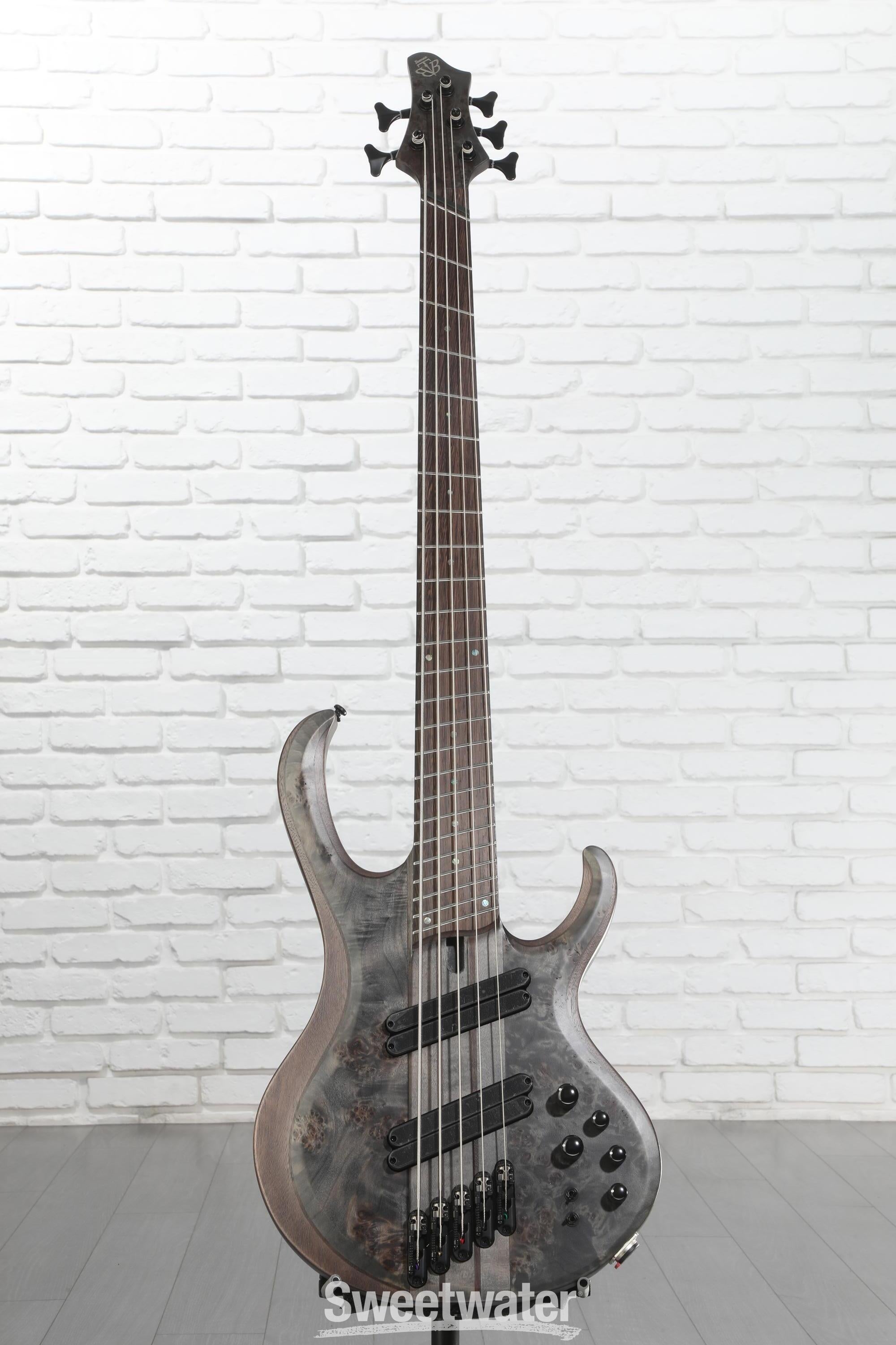 Ibanez Bass Workshop BTB805MS 5-string Bass Guitar - Transparent