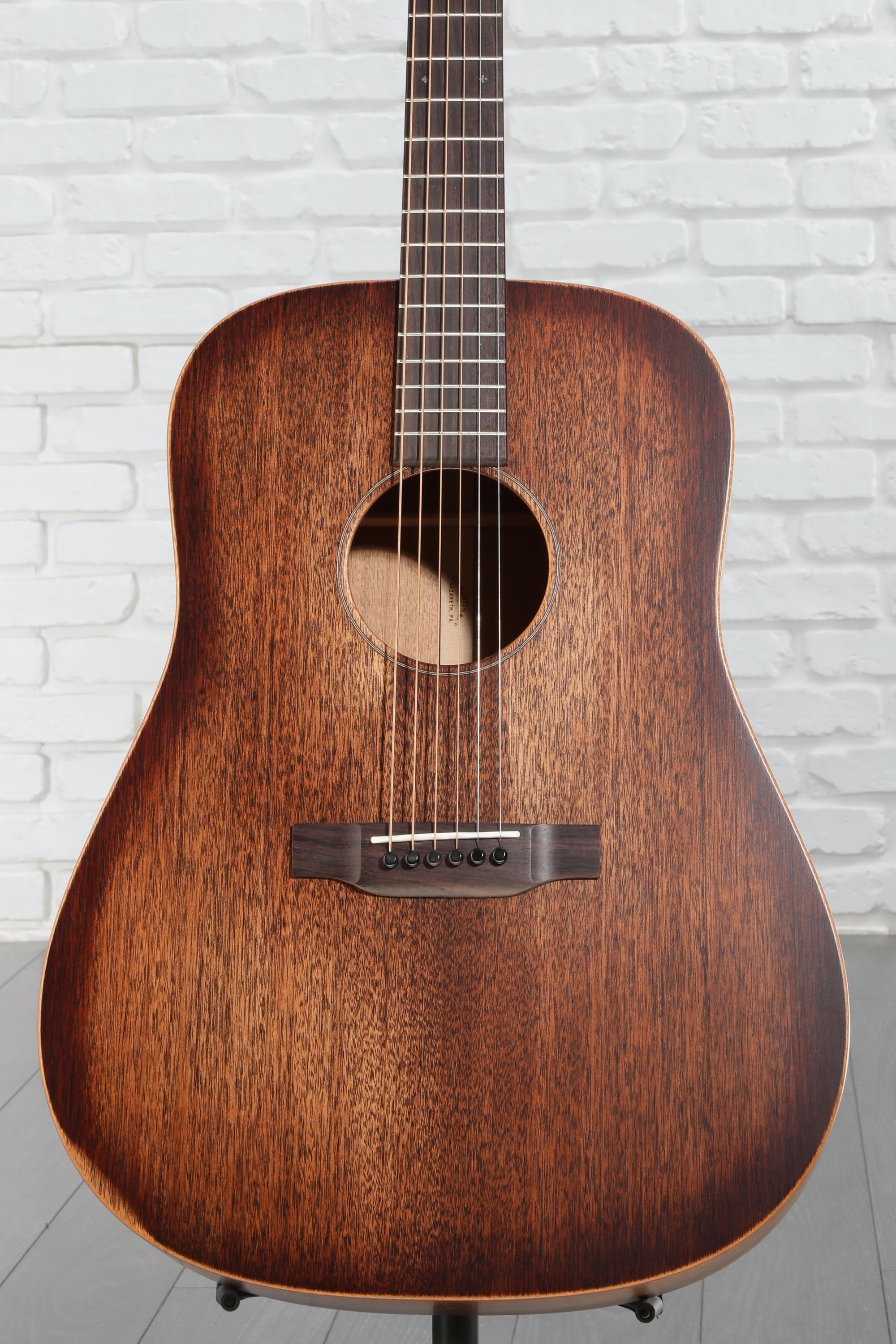 Martin D-15M StreetMaster Acoustic Guitar - Distressed Burst