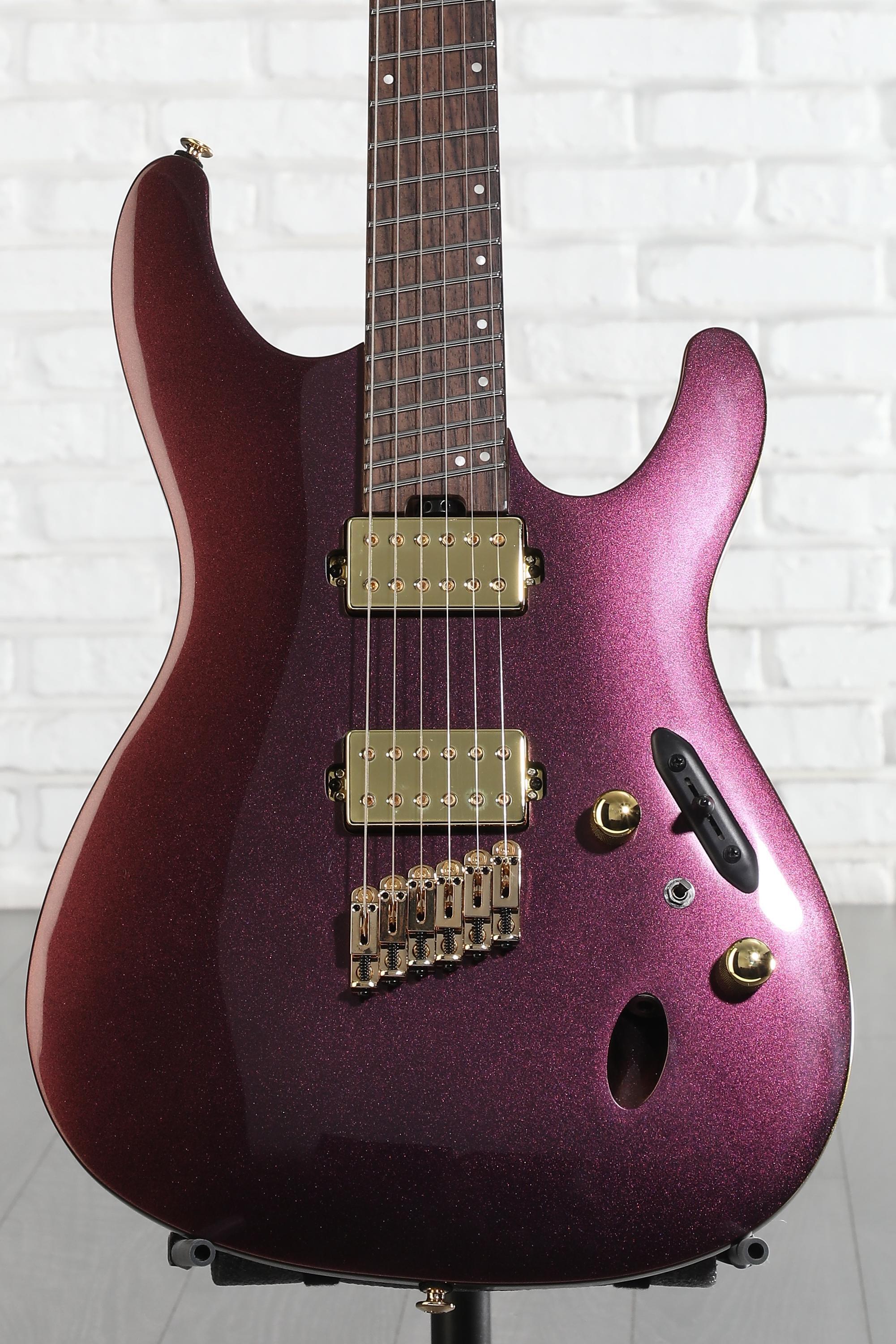 Ibanez Axe Design Lab SML721 Electric Guitar - Rose Gold Chameleon