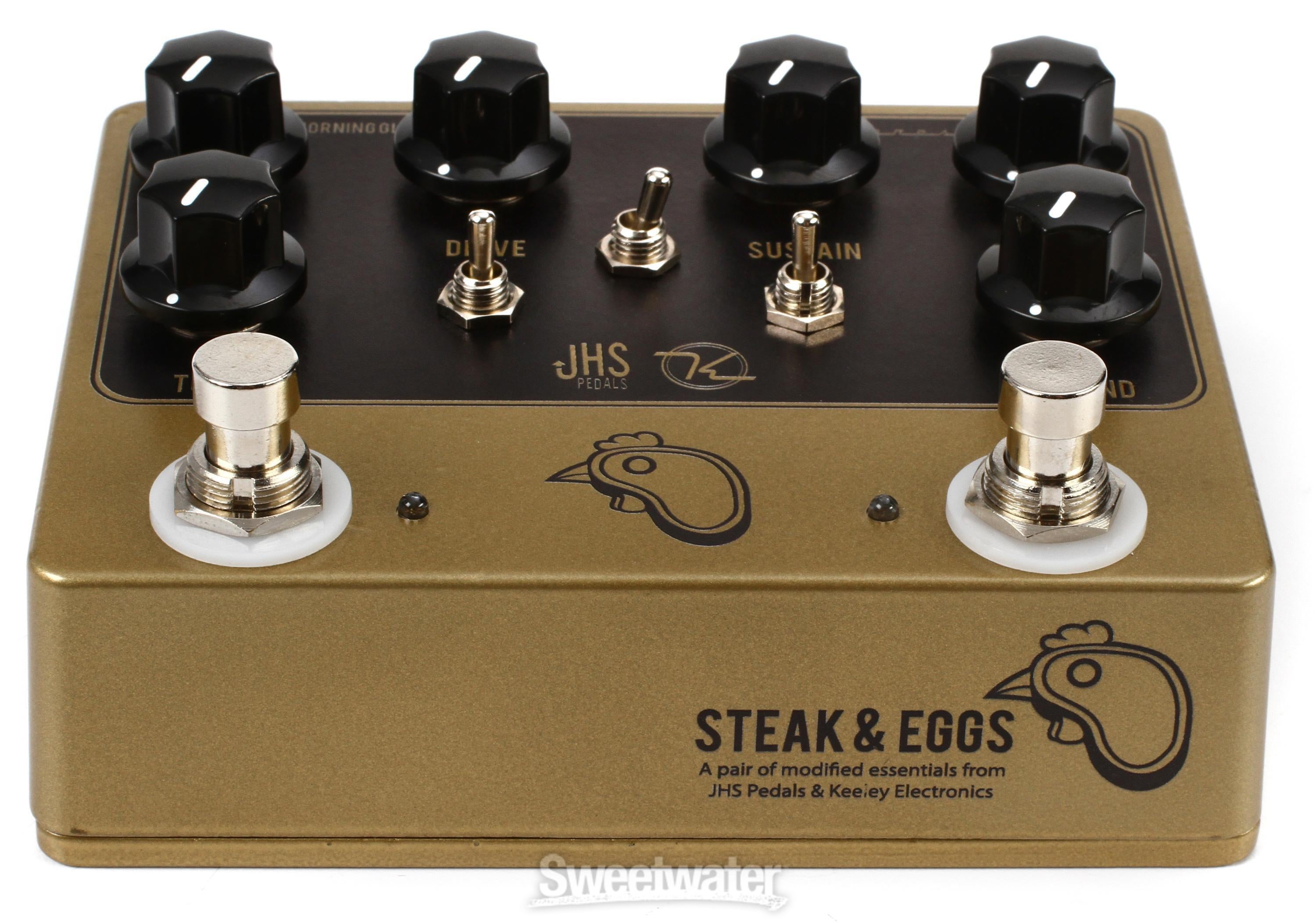 JHS / Keeley Electronics Steak and Eggs Morning Glory Overdrive and Keeley  Compressor