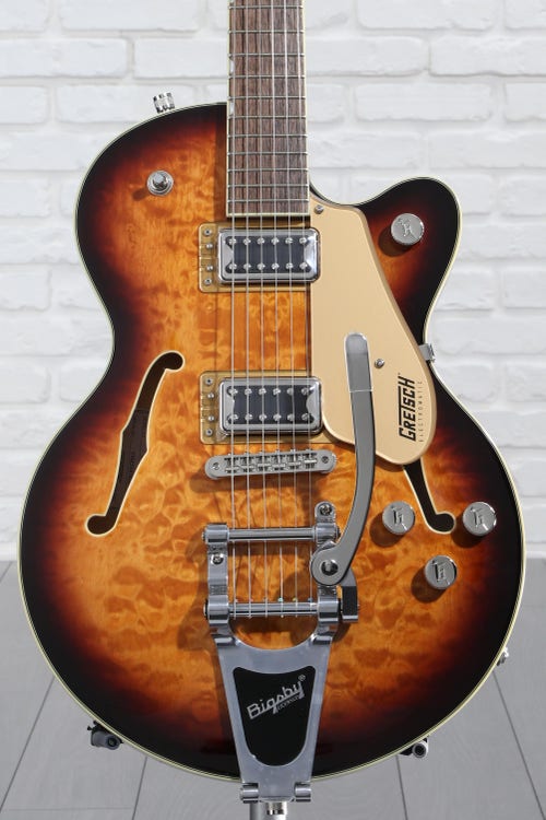 Gretsch G5655T-QM Electromatic Center Block Jr. Quilt Semi  